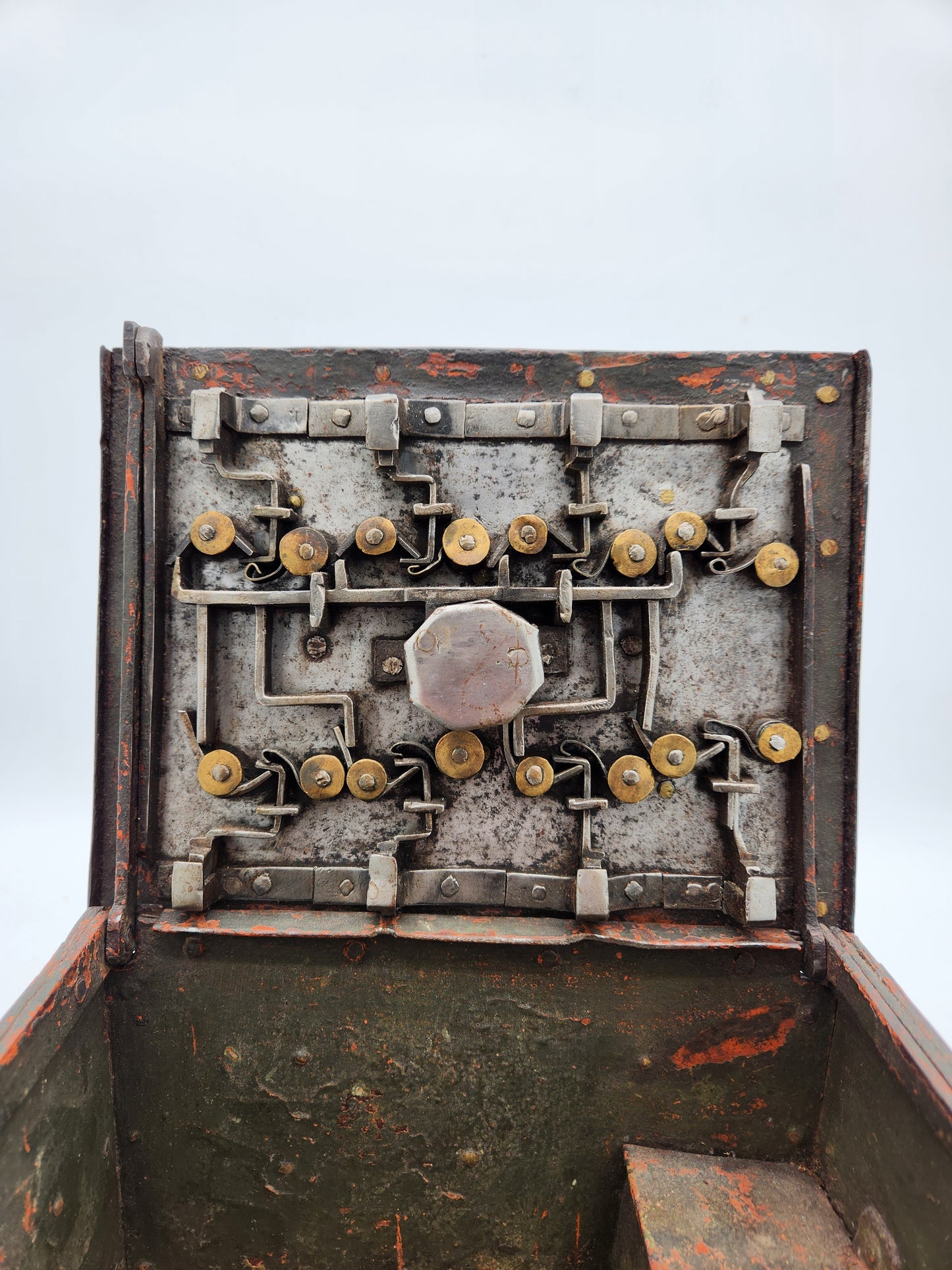 Multi-Point Steel Security Box c1890–1910