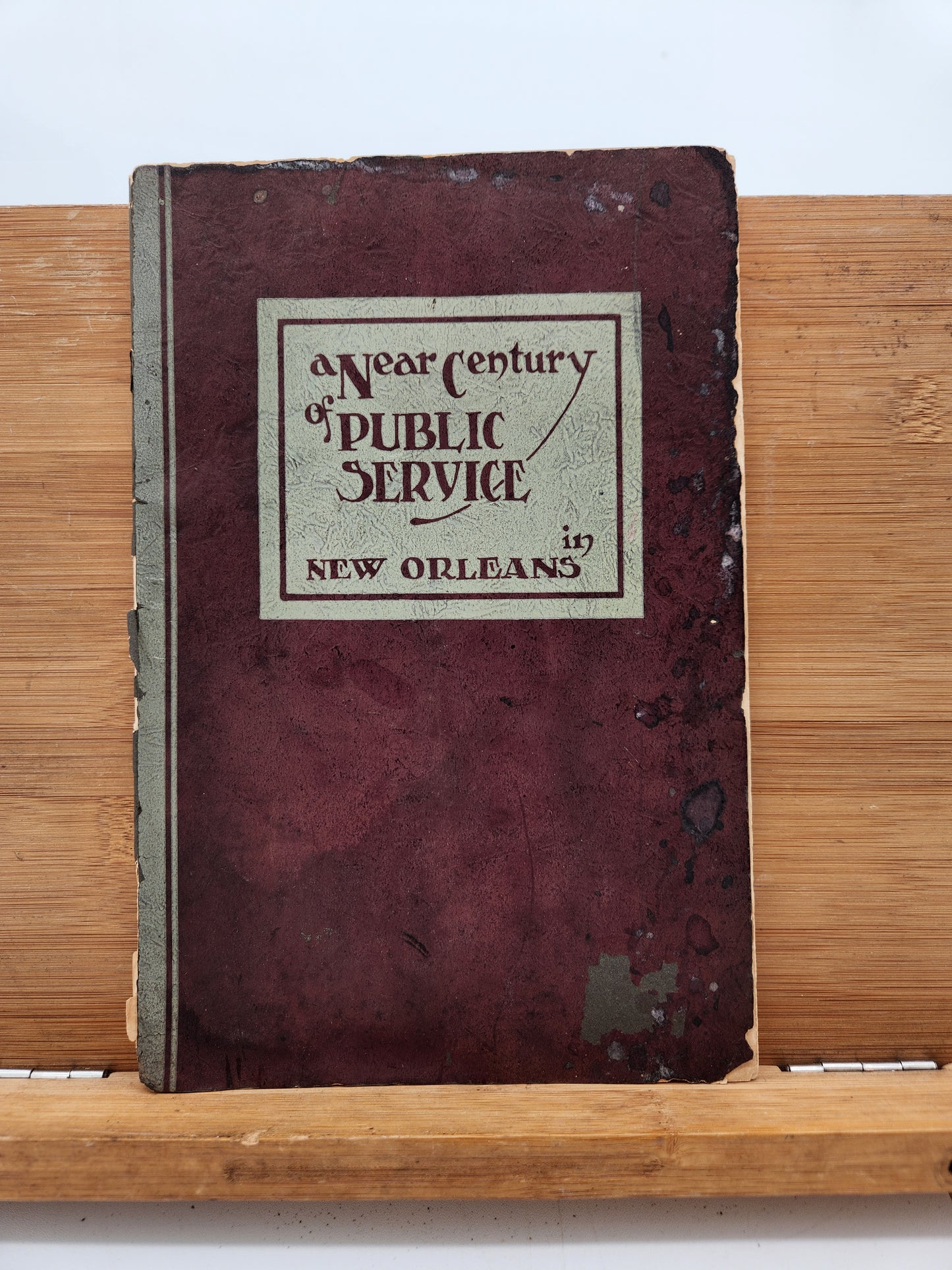 A Near Century of Public Service in New Orleans (c.1930) by Hugh Mercer Blain — NOPSI Streetcar & Utility History
