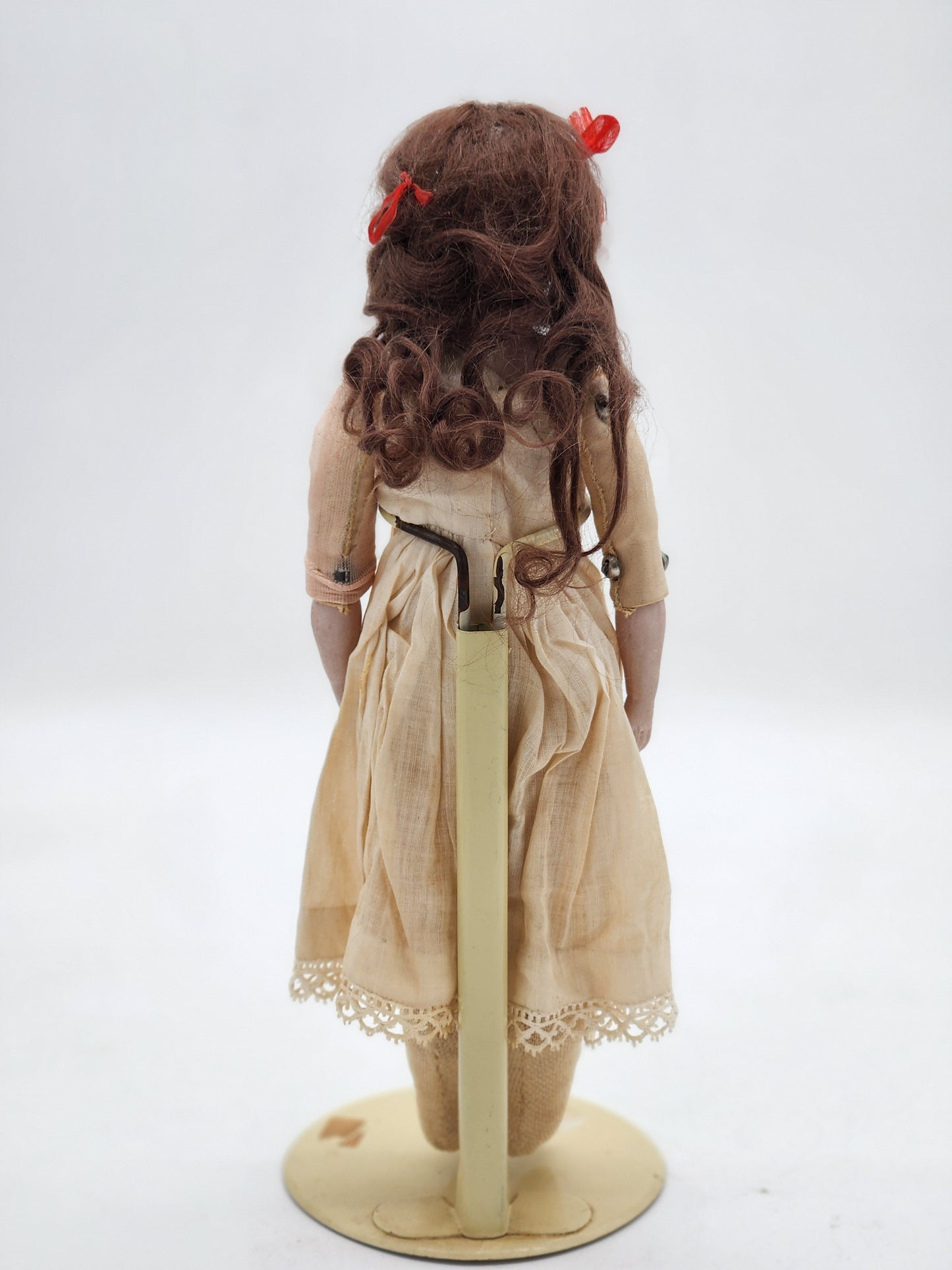 Antique Armand Marseille 370 Bisque Shoulder Head Doll 10/0 M Cloth Body Small