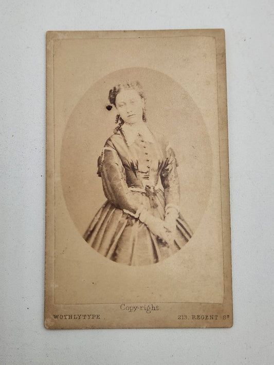 Cdv Photo Princess Louise Duchess Of Argyll Hill