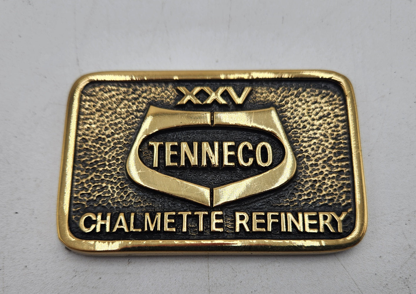 1979 Tenneco Chalmette Refinery Belt Buckle