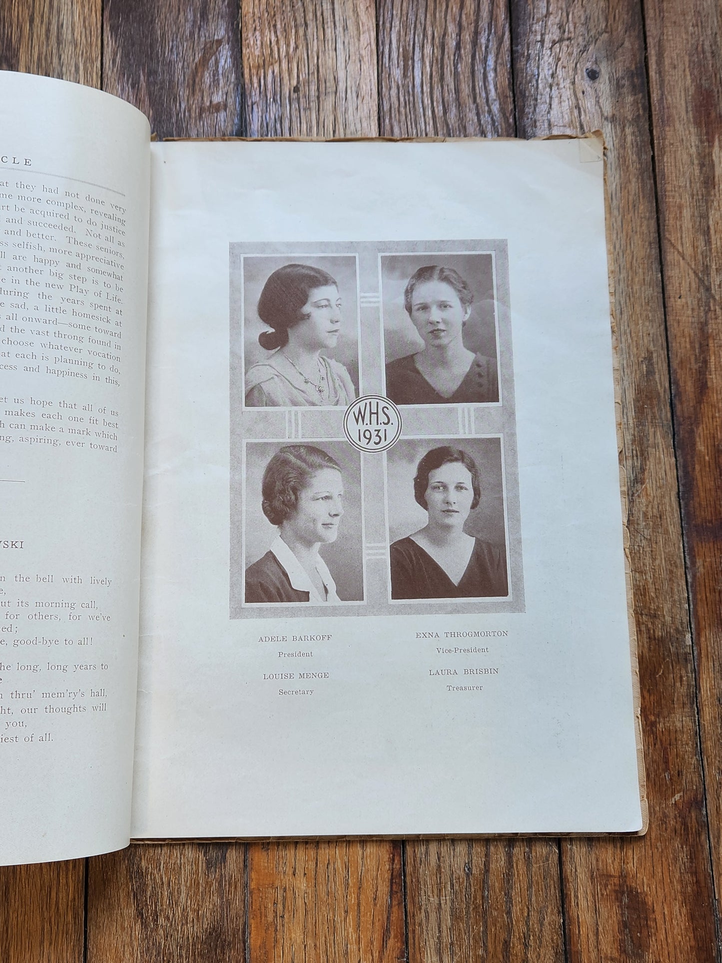 1931 The Chronicle Yearbook — Warren Easton High School, New Orleans LA — Vintage Ads & Photos