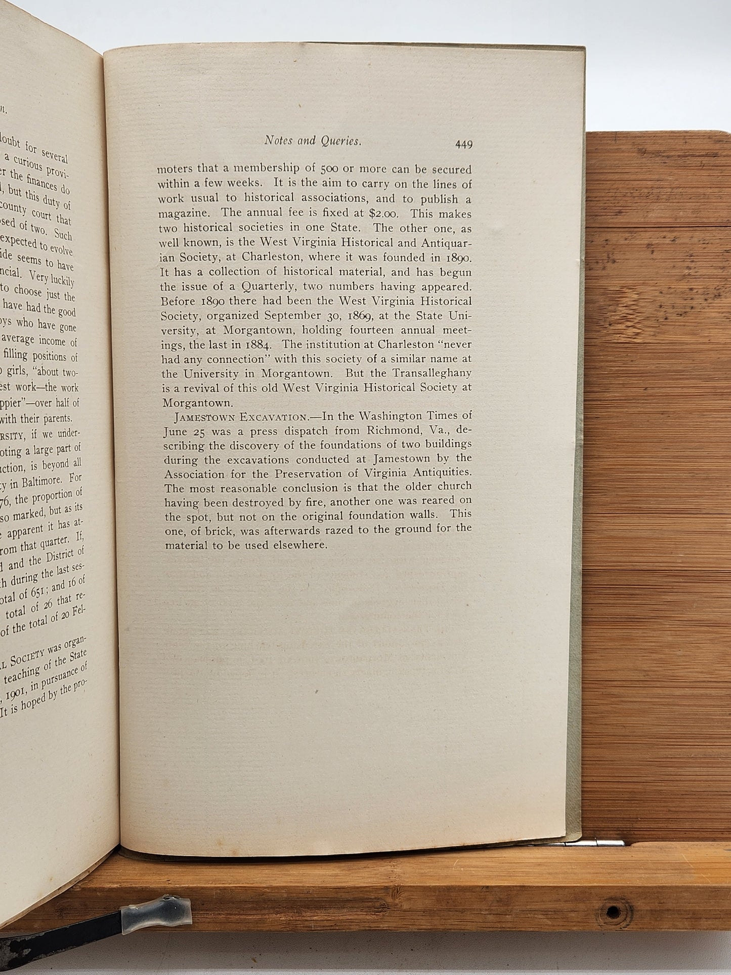 1901 Southern History Association journal with fold-out Louisiana Purchase map and inscription—early Southern historical publication.