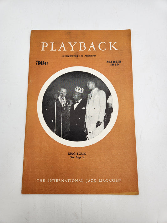 Playback, The International Jazz Magazine