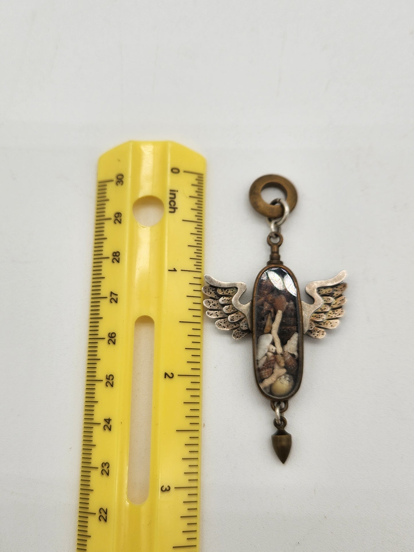 Thomas Mann Techno Romantic Mixed Metals Shadowbox Pendant