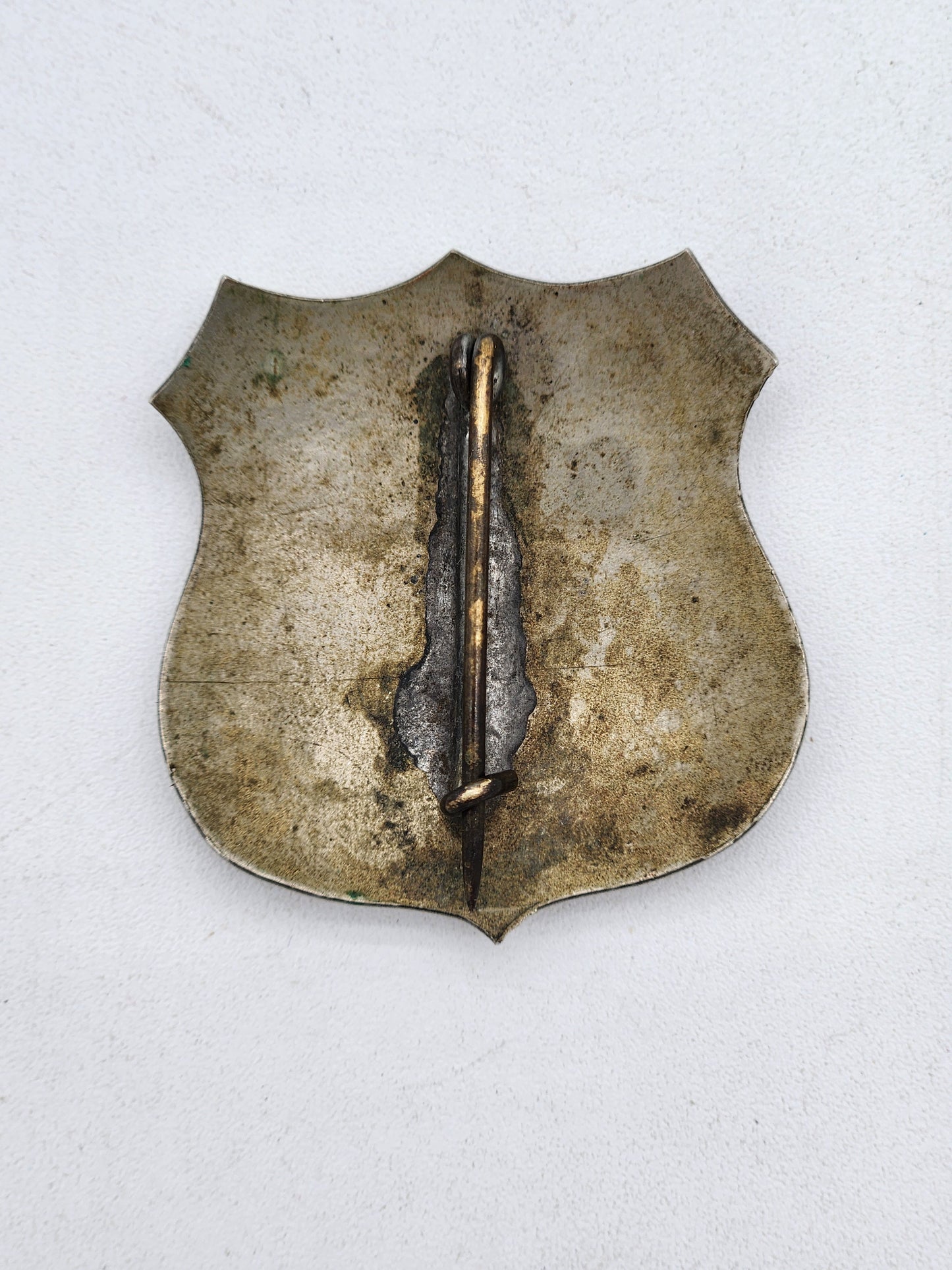 Antique US Deputy Collector Internal Revenue Shield Badge IRS Treasury Revenue