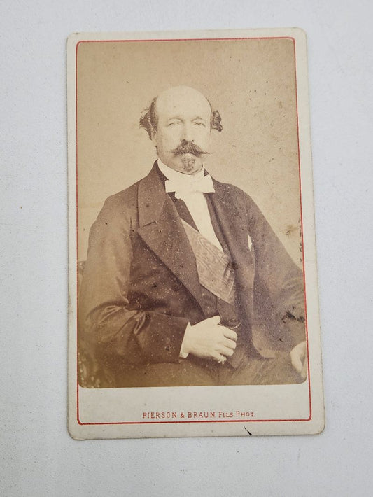 CDV Duke Charles de Morny, half-brother of Napoleon III