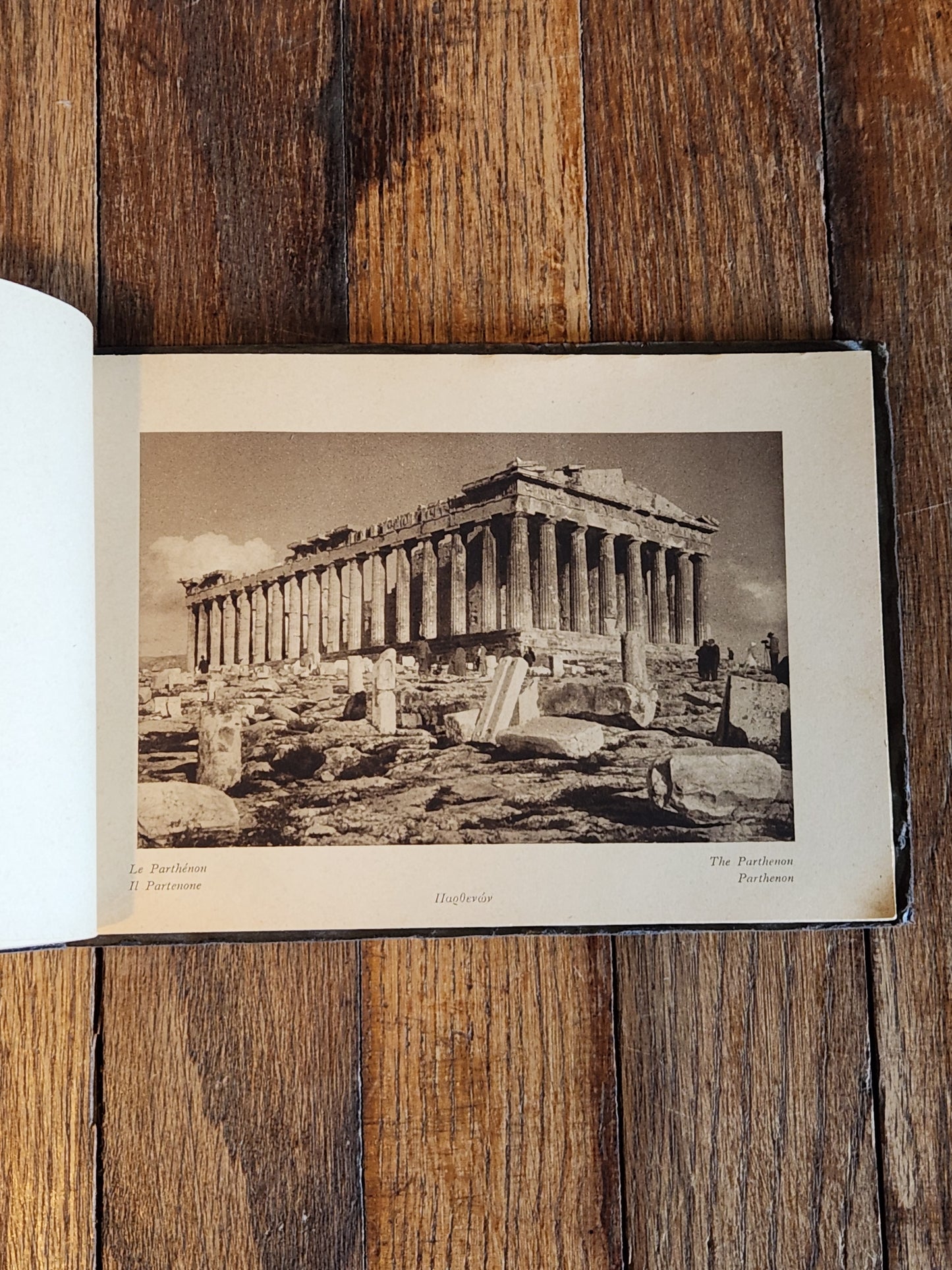 Vintage Athens Greece Photo Souvenir Booklet – 20 Views c.1920s-30s Parthenon Caryatids
