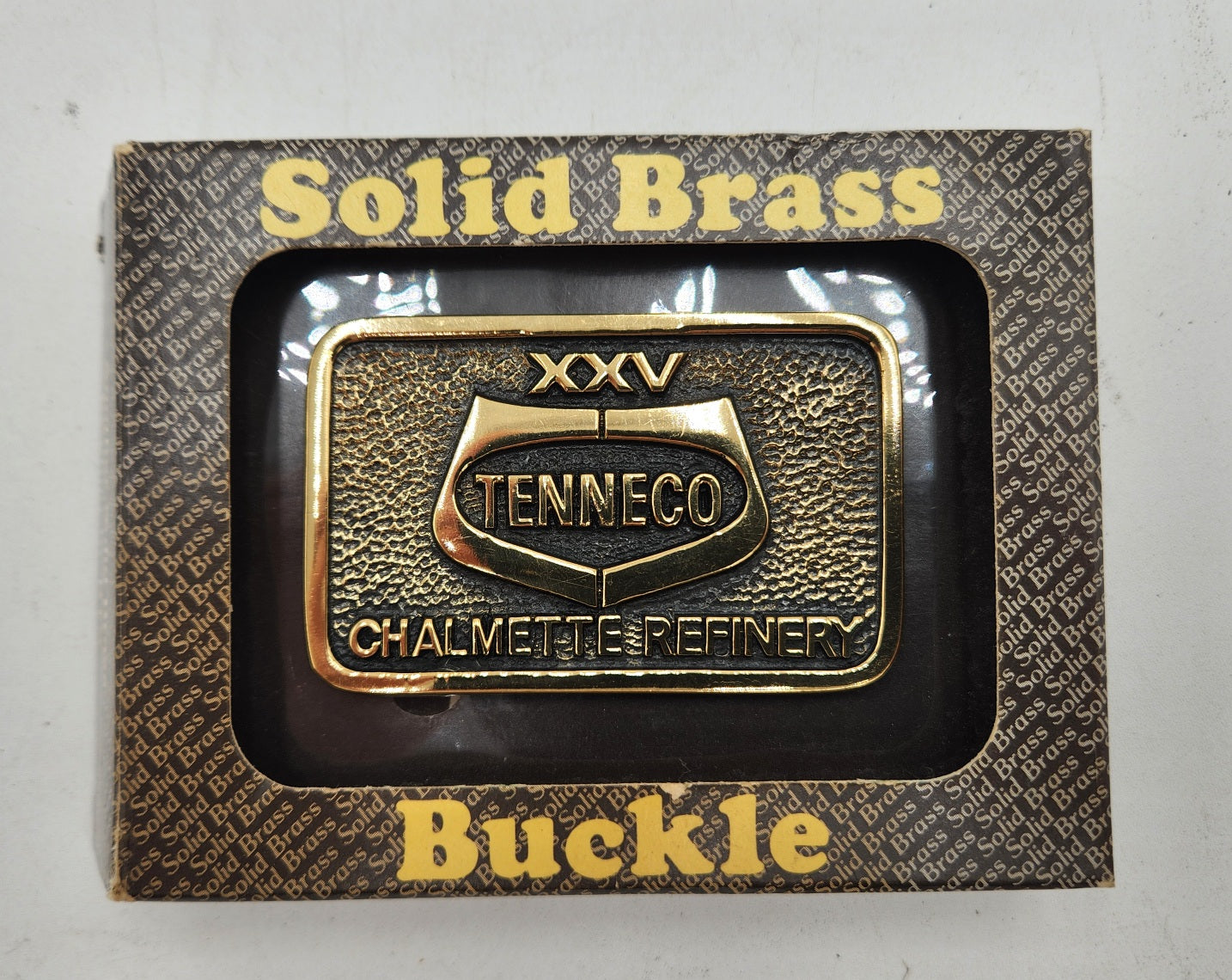 1979 Tenneco Chalmette Refinery Belt Buckle