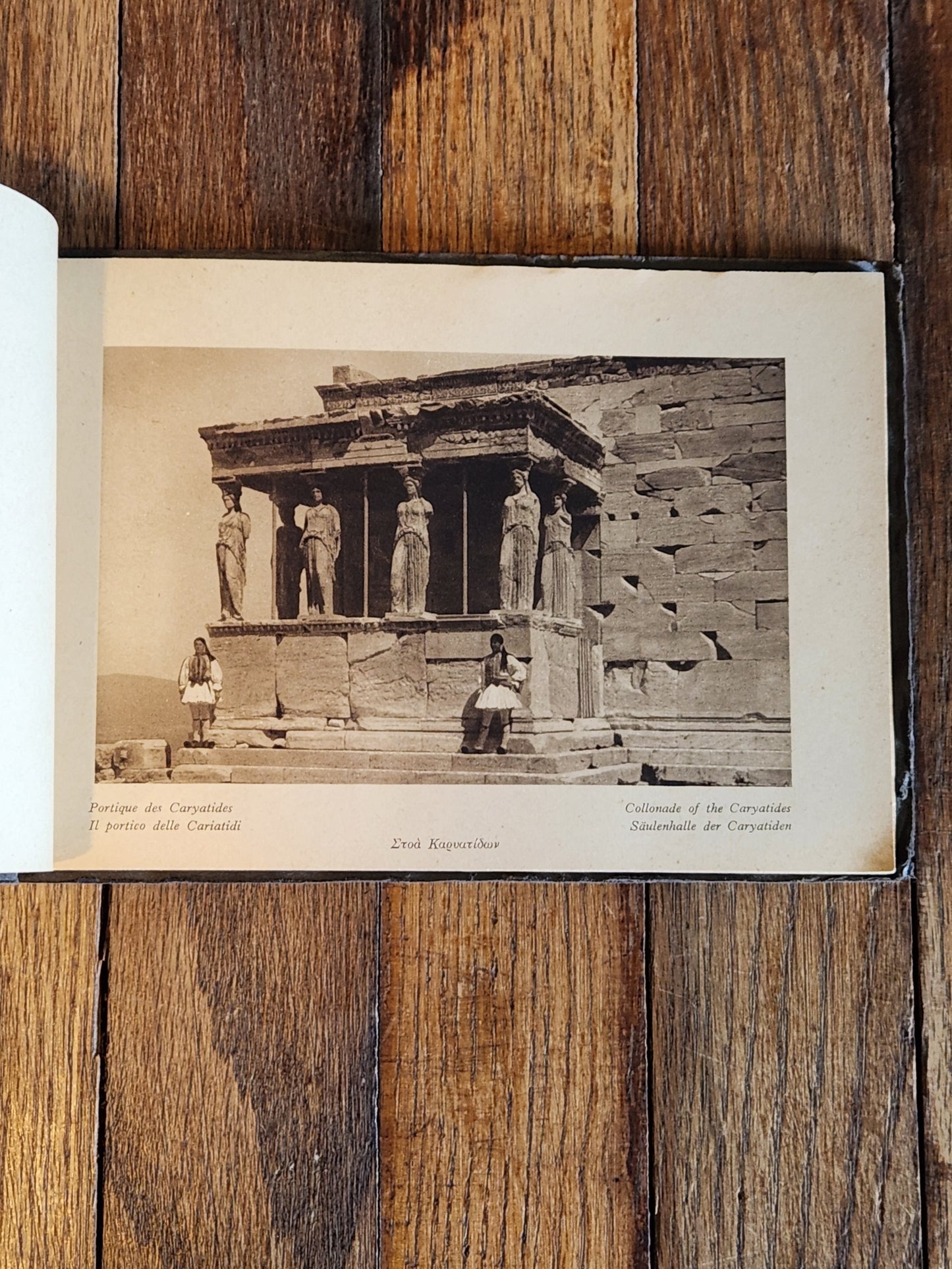 Vintage Athens Greece Photo Souvenir Booklet – 20 Views c.1920s-30s Parthenon Caryatids