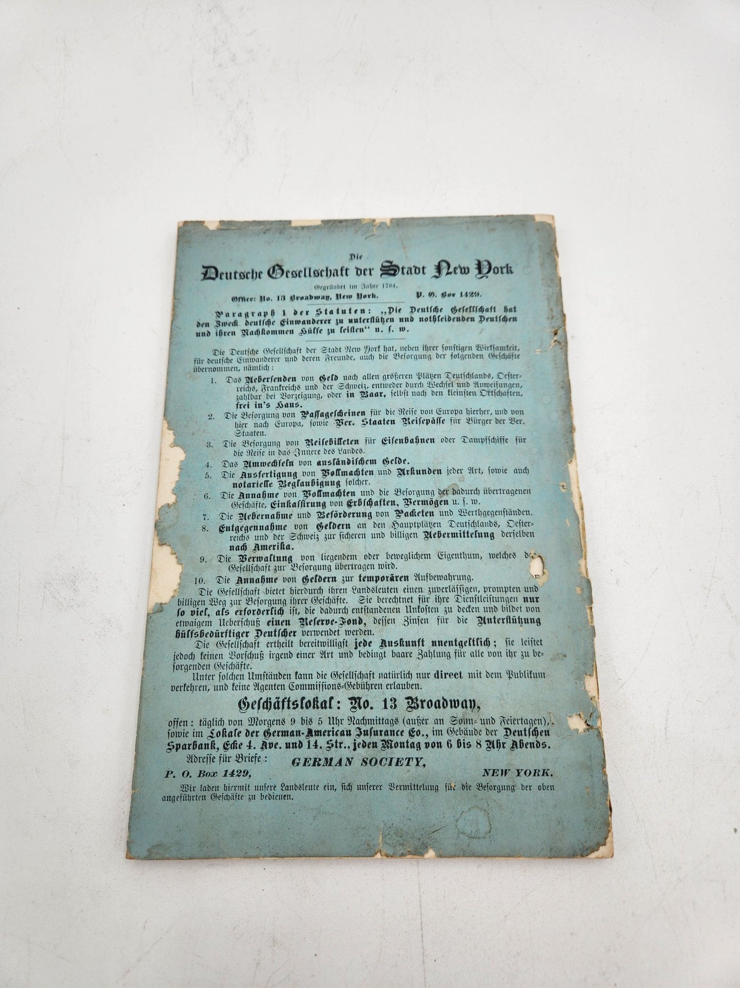 Guide for German Immigrants to the United States of America 1903 - Leitfaden für deutsche Einwanderer nach den Vereinigten Staaten von Amerika