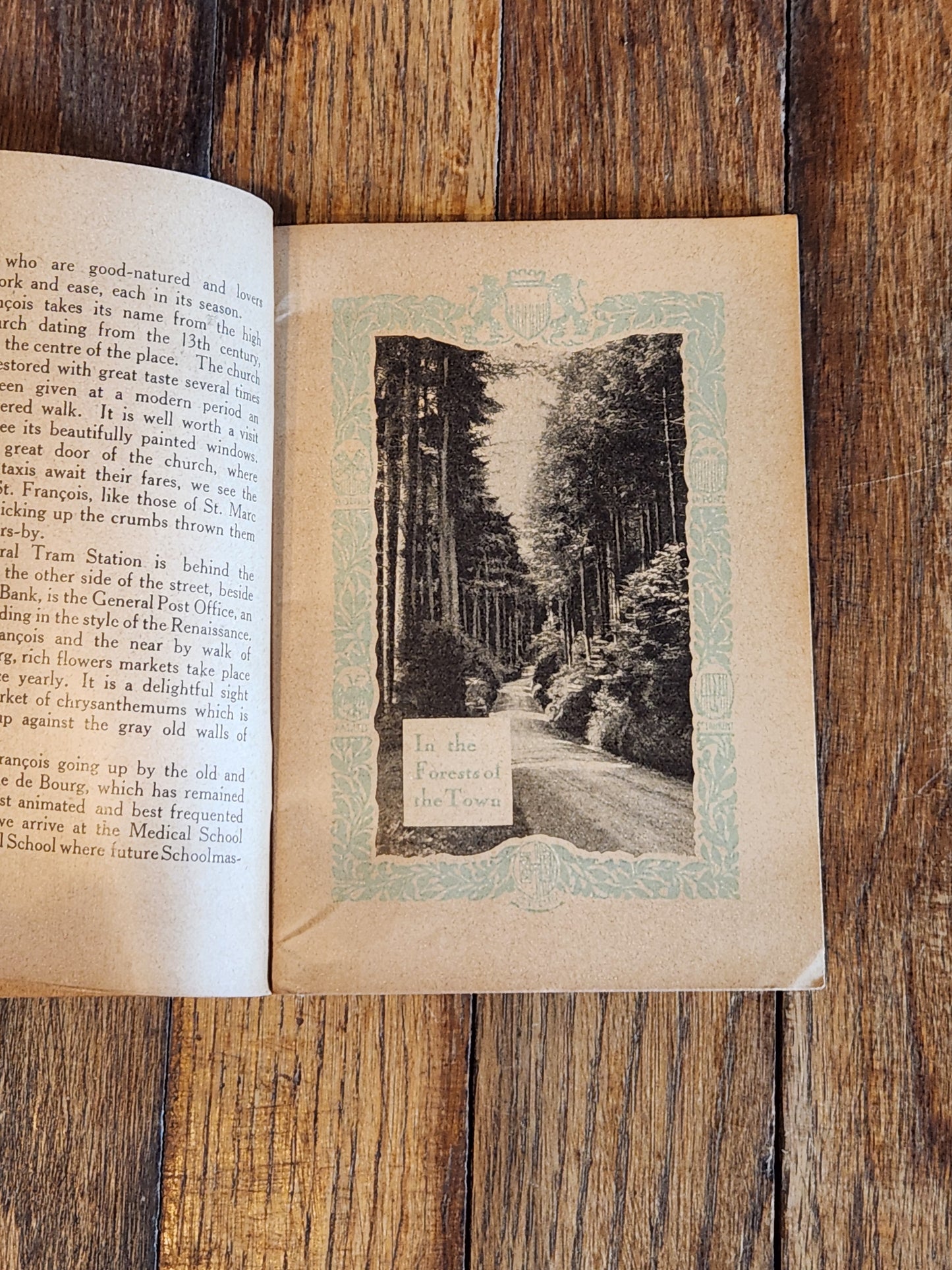 1926 Lausanne Switzerland Travel Guide – “What to Do and What to See in Lausanne” Illustrated Booklet