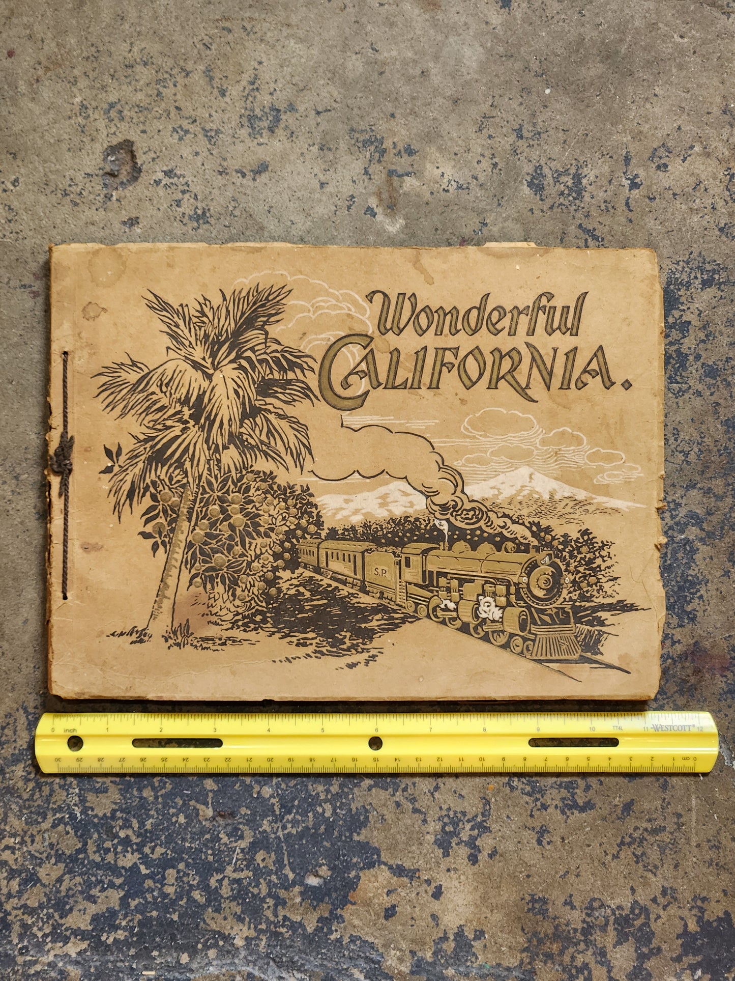 Wonderful California c.1910 Southern Pacific Railroad Photo View Book – Early Travel Souvenir