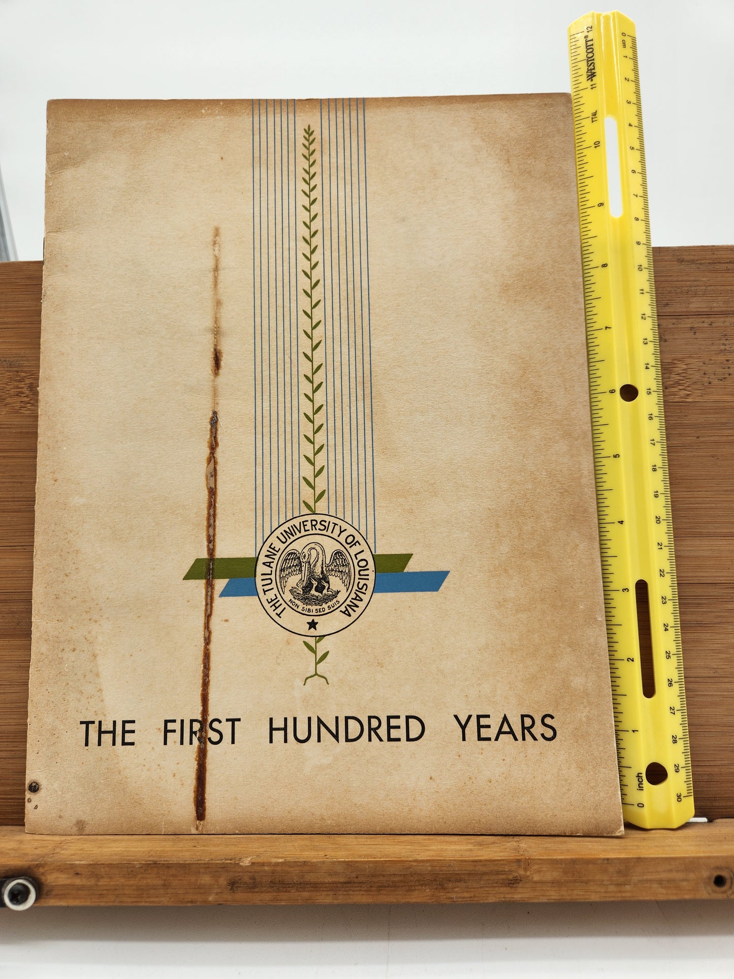 Tulane University Centennial Booklet 1935 – The First Hundred Years Alumni Issue