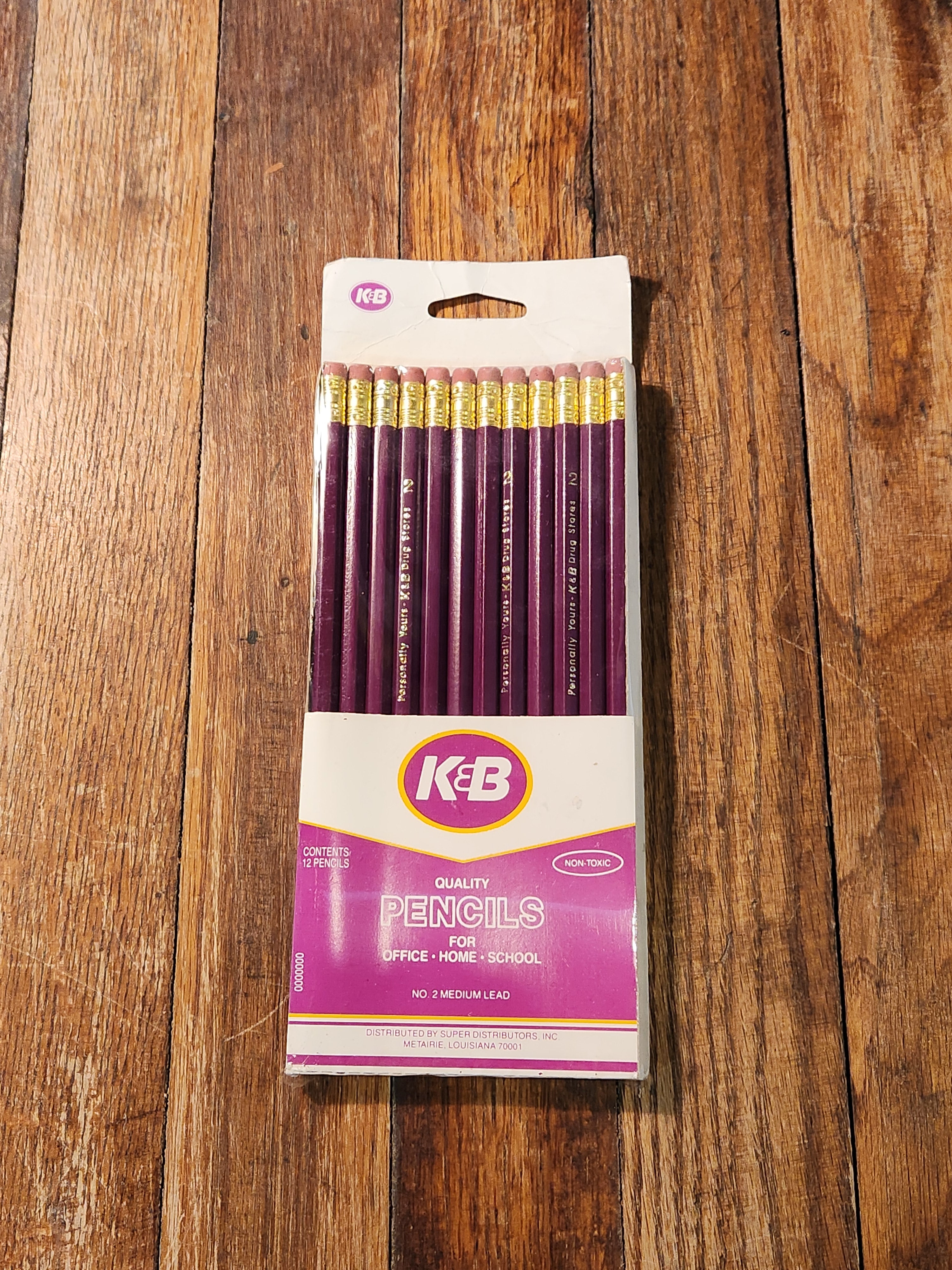 Vintage K amp B Drugstore Pencils - Eln4qieeeiirx4eyhyqj
