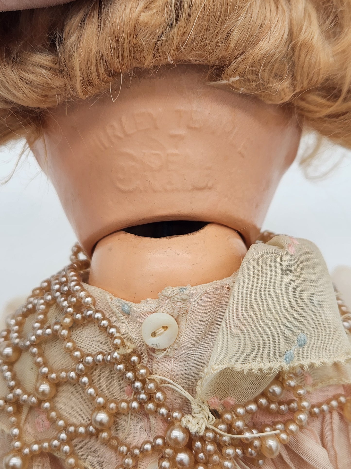 Authentic 1930s Ideal Shirley Temple 16" Composition Doll Marked Original Shoes