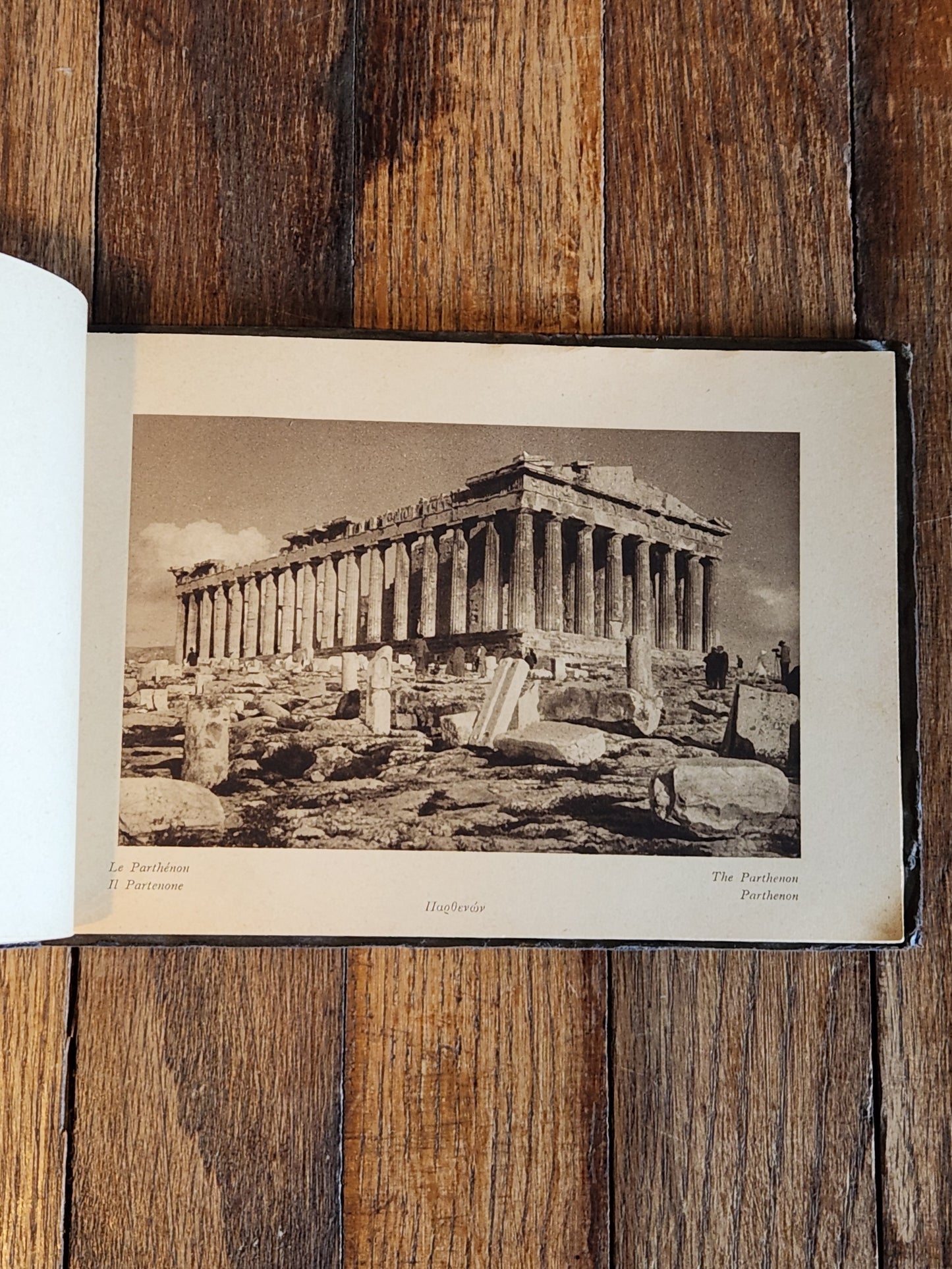 Vintage Athens Greece Photo Souvenir Booklet – 20 Views c.1920s-30s Parthenon Caryatids
