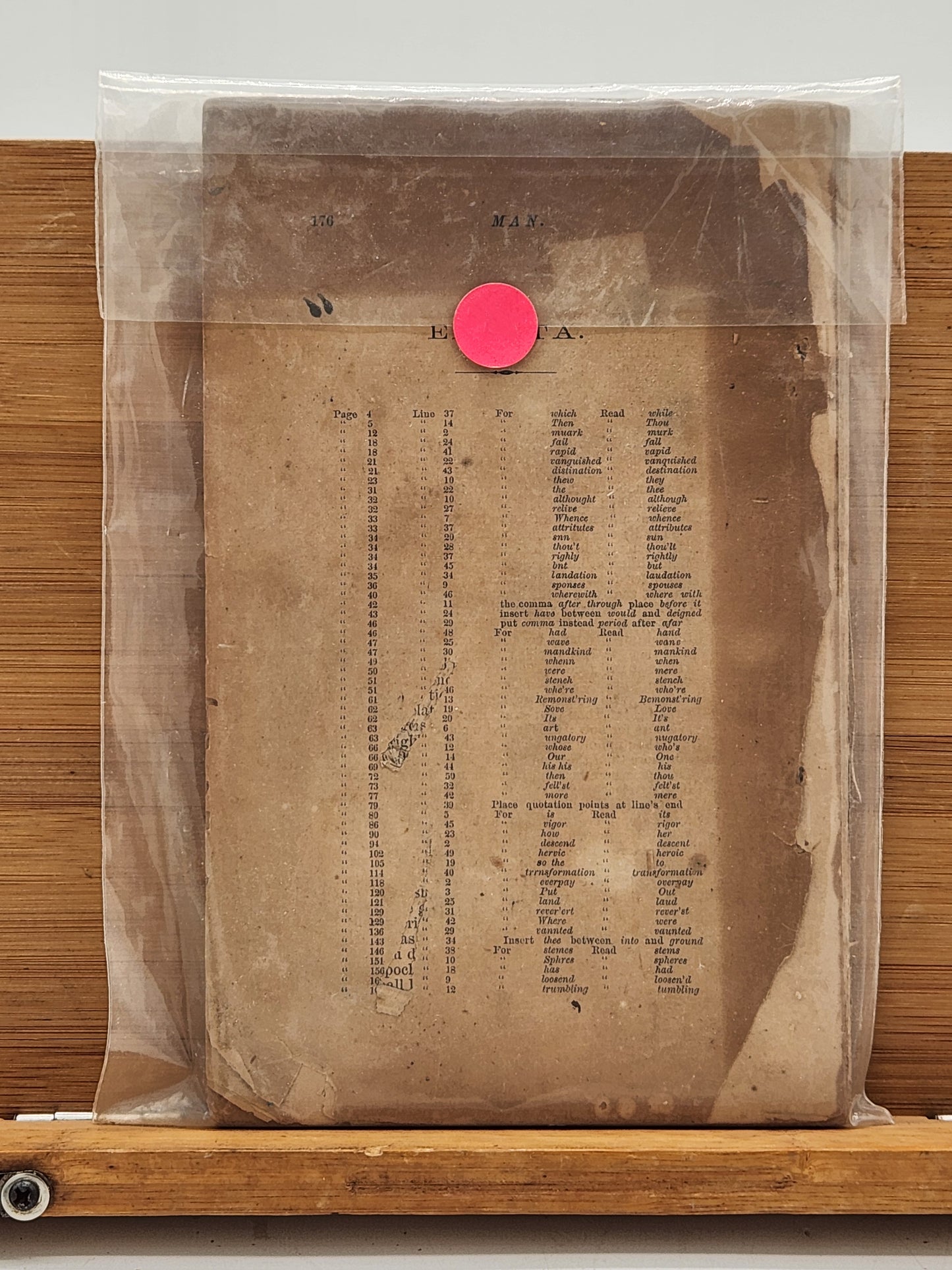 1871 Man: A Poem in 12 Cantos by Franz S. Ganter — Rare New Orleans Imprint — Author’s Edition