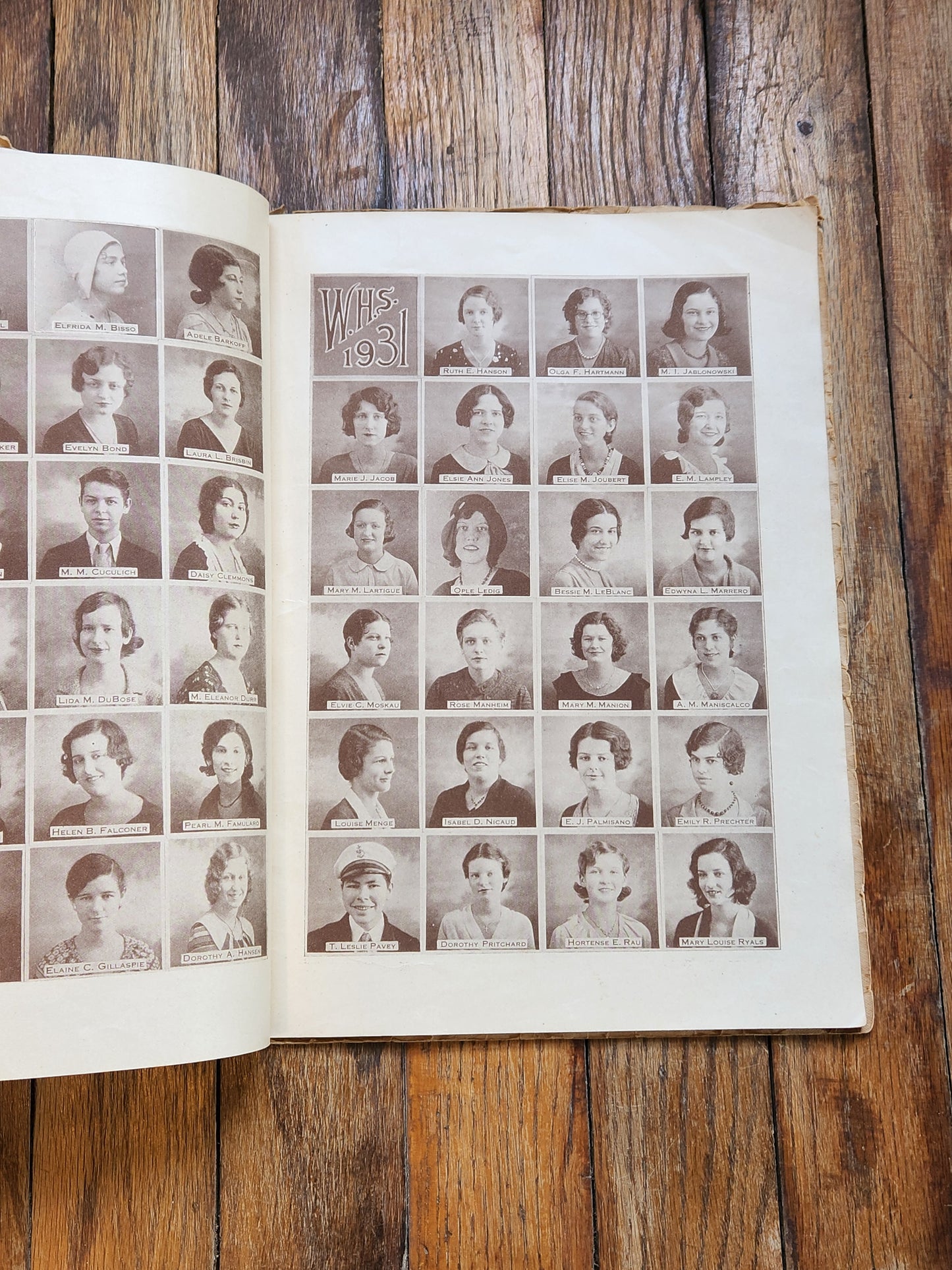 1931 The Chronicle Yearbook — Warren Easton High School, New Orleans LA — Vintage Ads & Photos