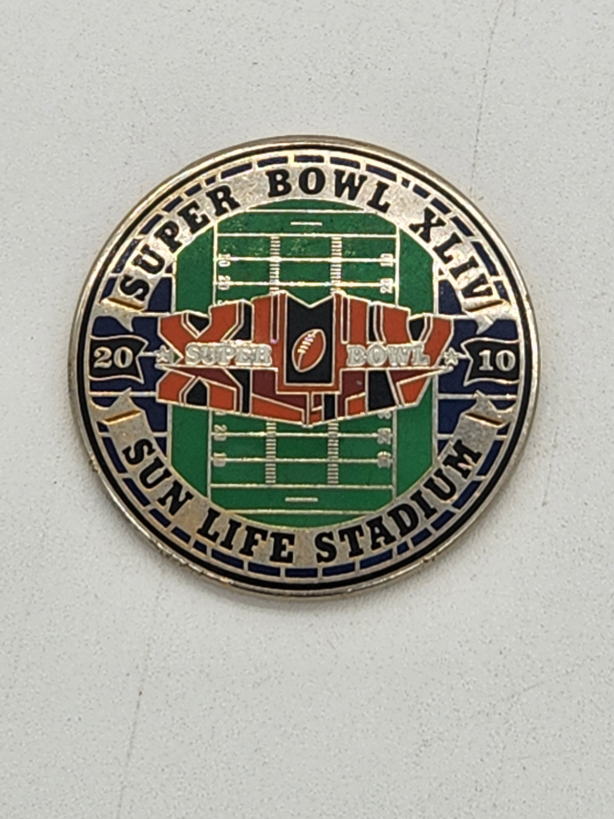 Jefferson Parish 2010 Saints VS Colts Super Bowl XLIV 44 Challenge Coin
