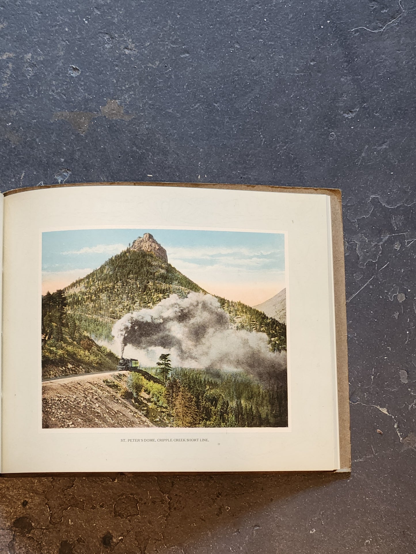 Antique The Pike’s Peak Region Scenic Gems Souvenir Photo Booklet – H. H. Tammen Co. Denver – c.1910s–20s