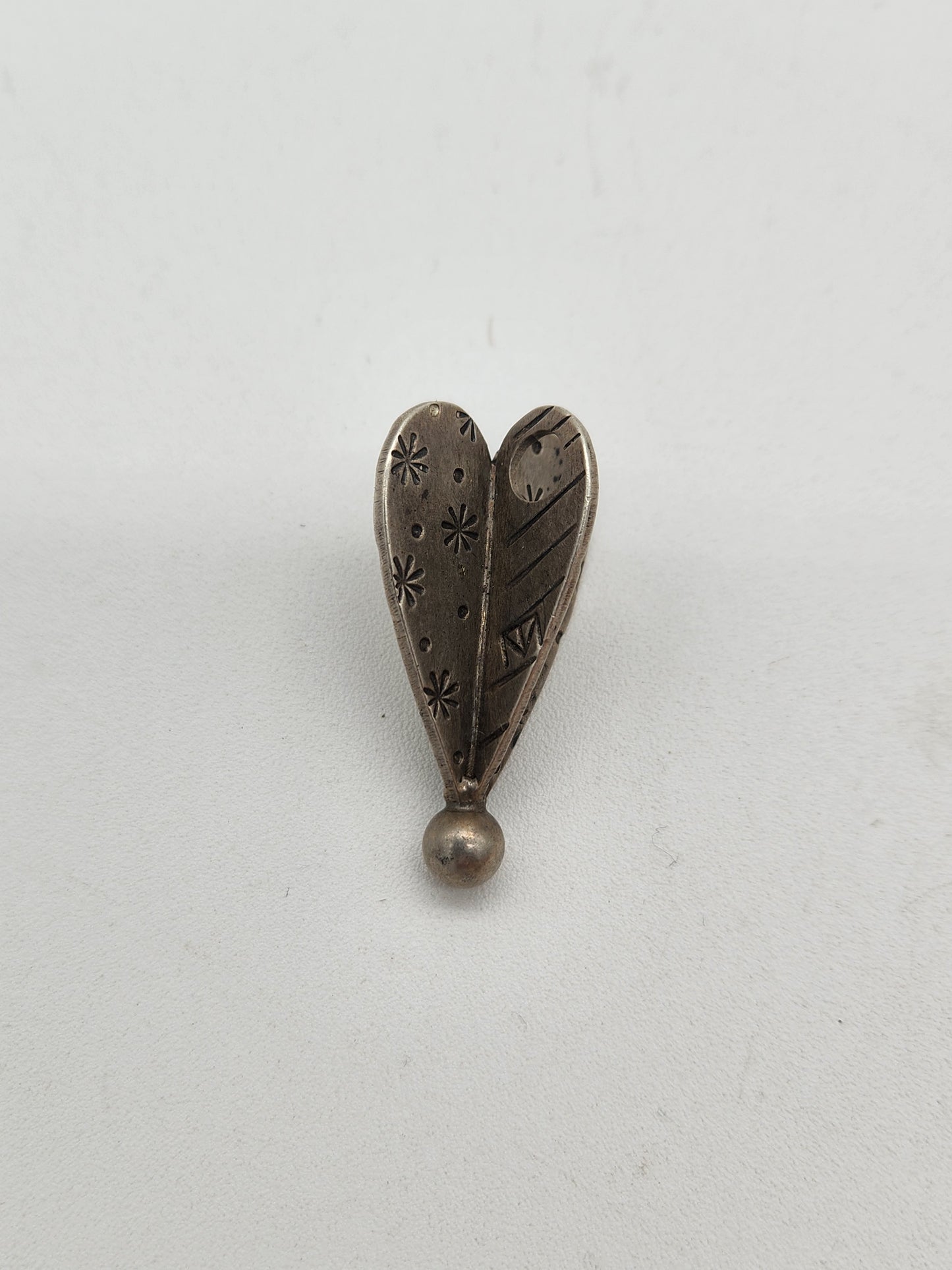 Thomas Mann Techno Romantic Heart Pendant (multi stamp designs)