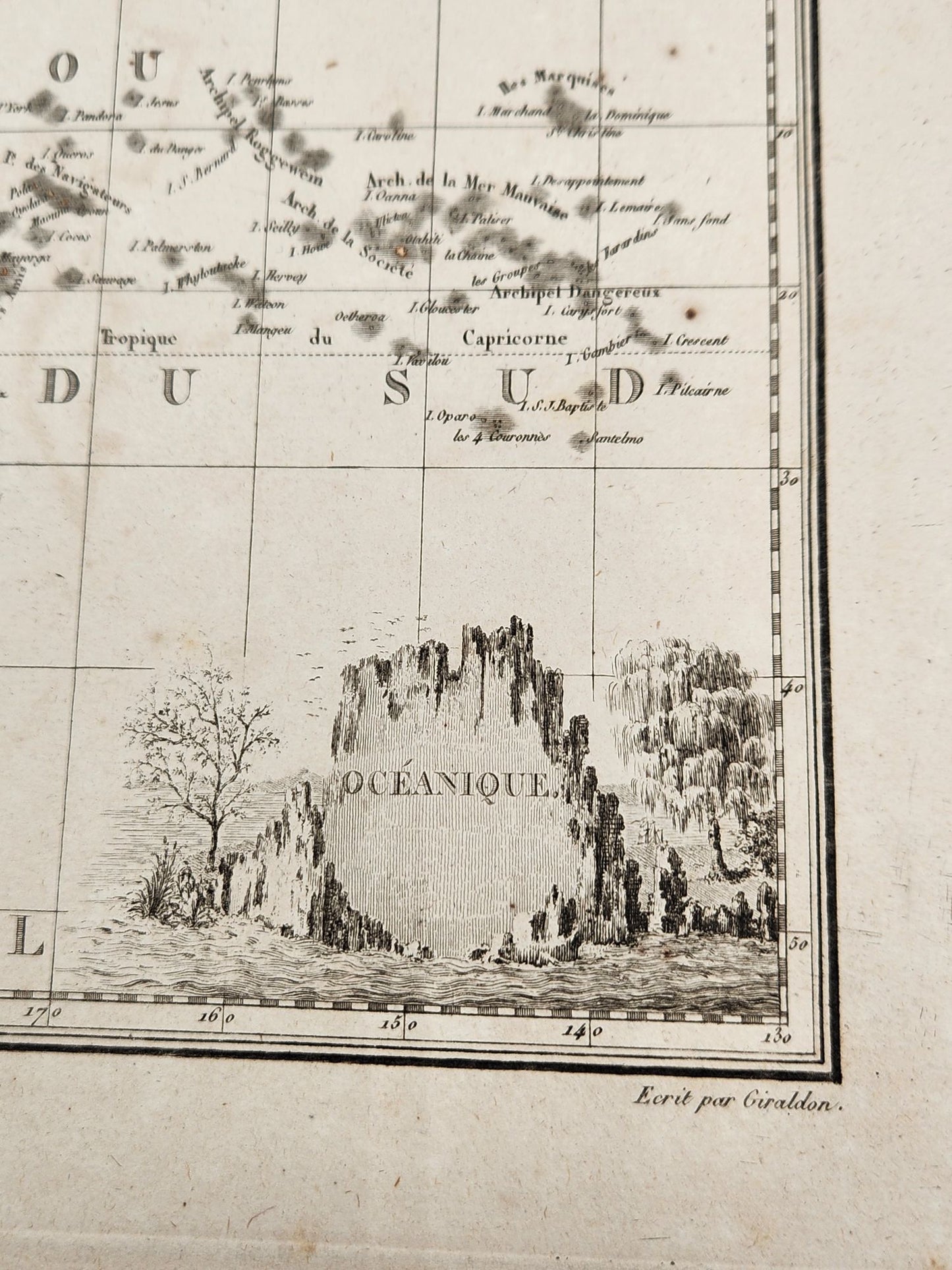 Historic Map - Australasia, 1812, Conrad Malte-Brun