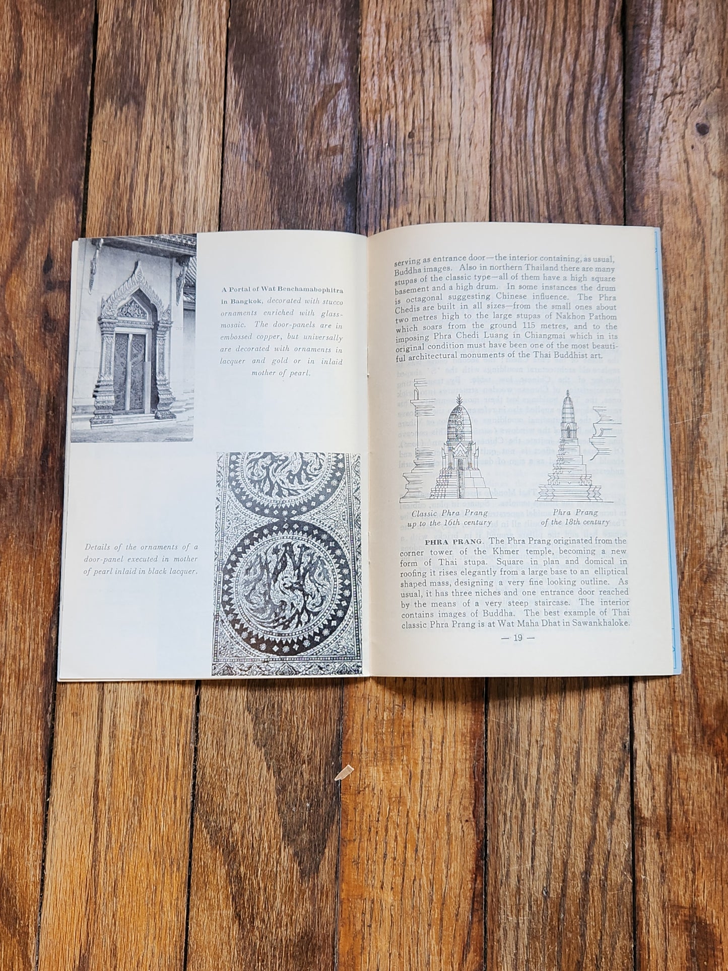 Thai Buddhist Art Architecture Booklet – Silpa Bhirasri – Mid-Century Thai Art & Architecture Study