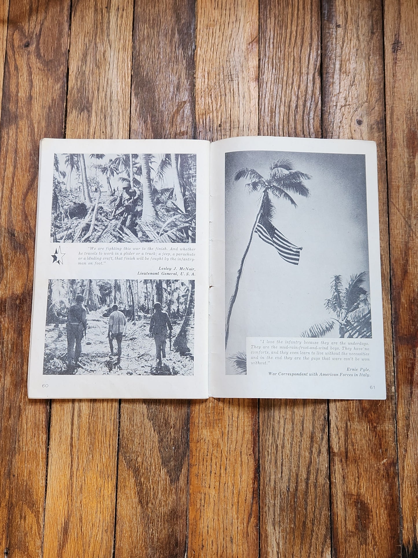 WWII U.S. Army Infantry Training Booklet Tools w/ Soldier Autographs – WWII Military Manual