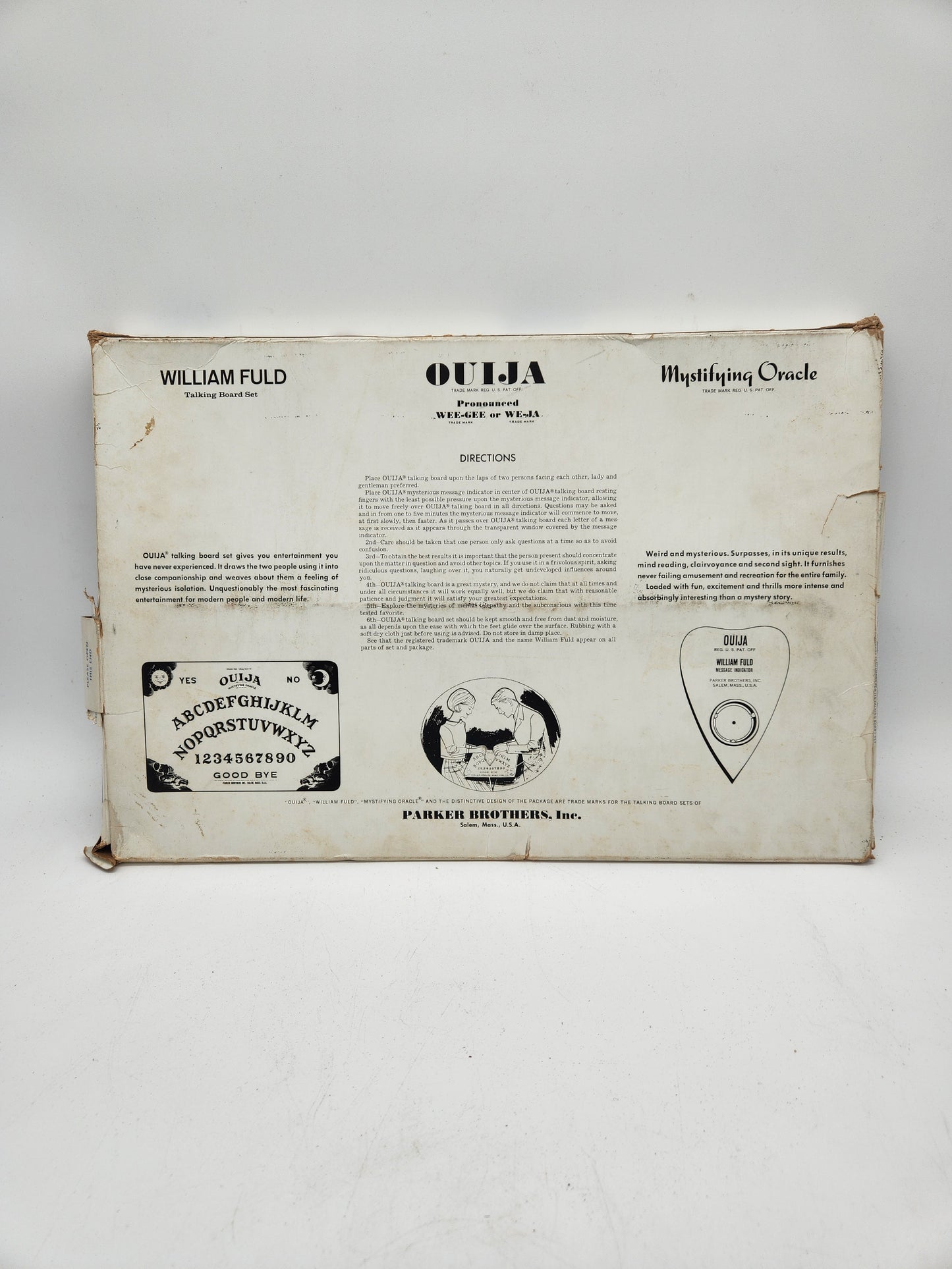 Vintage William Fuld Ouija Board