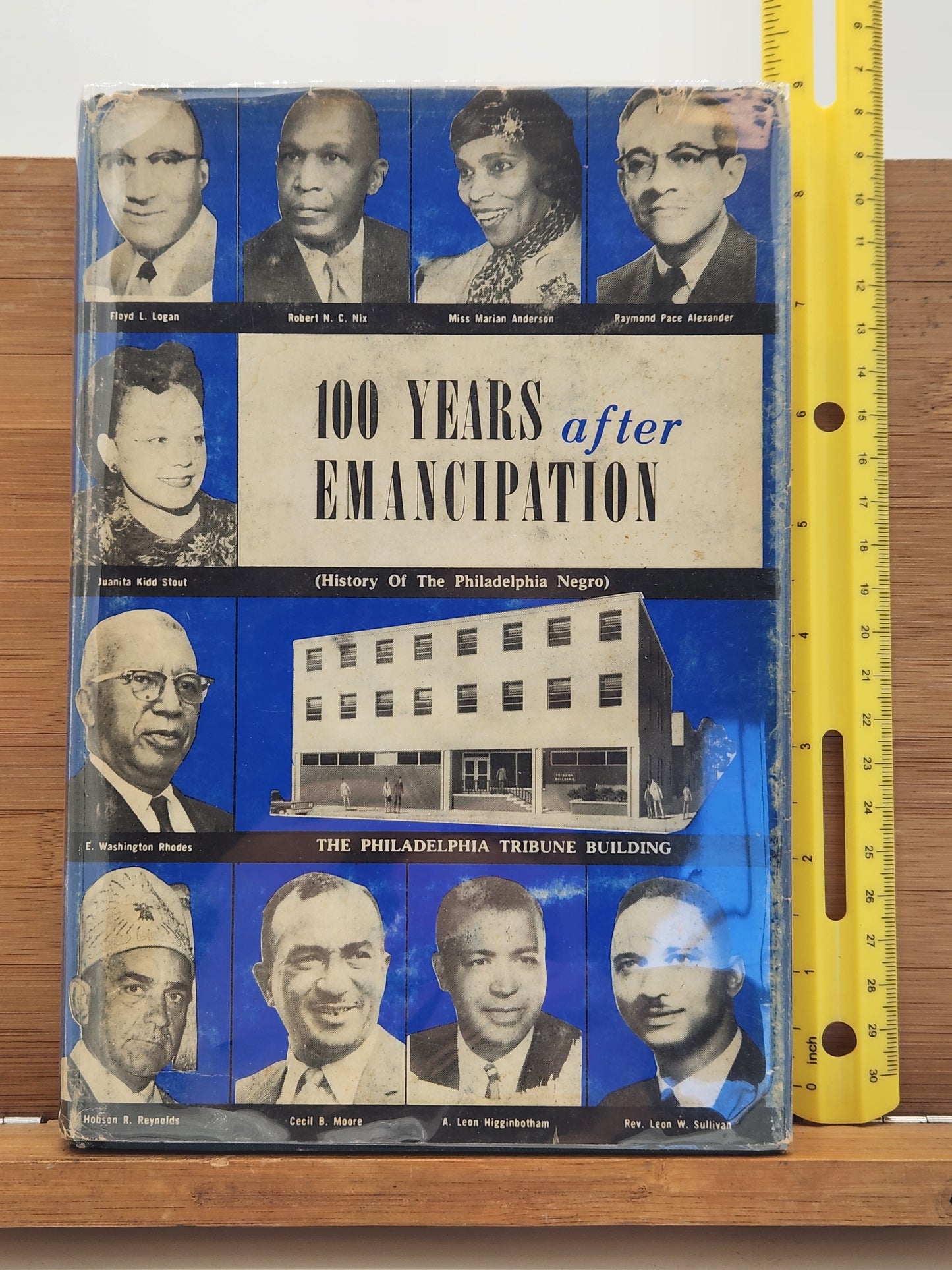 Scarce 1963 Philadelphia Tribune first edition chronicling 100 years of Black history and achievement in Philadelphia.