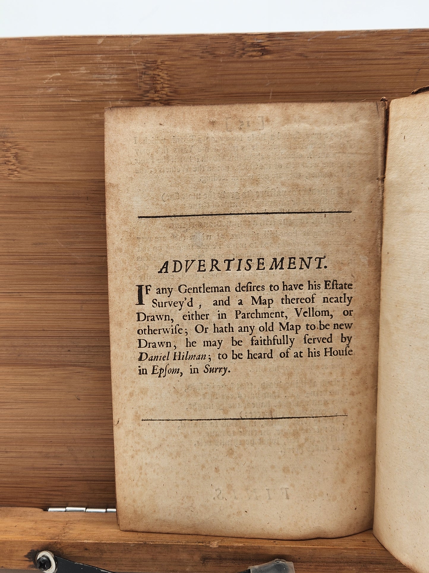 Rare 1710 London printing of Tusser’s Five Hundred Points of Husbandry. Complete copy of Tusser Redivivus printed by J. Morphew.