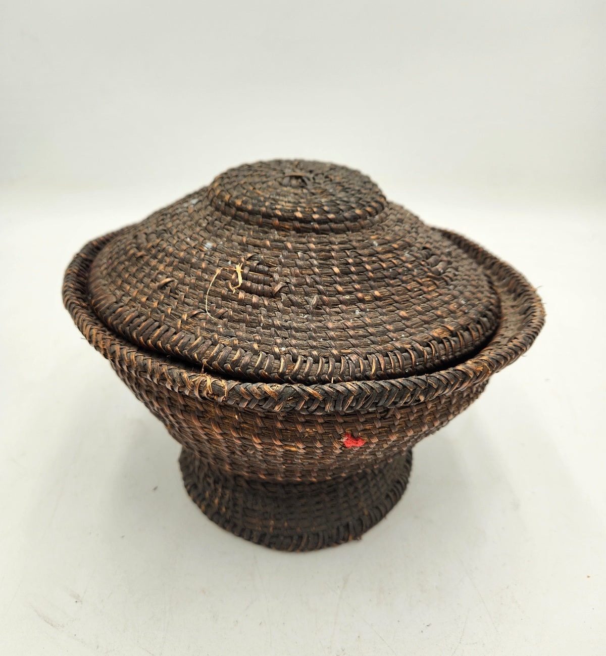 Vintage Cameroon Fang Tribe Fetish Basket