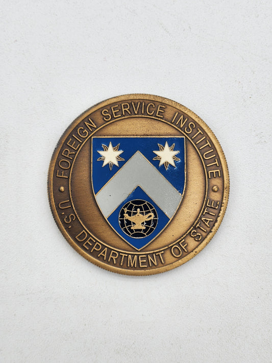 US Department of State Foreign Service Institute 46th Senior Seminar Challenge Coin