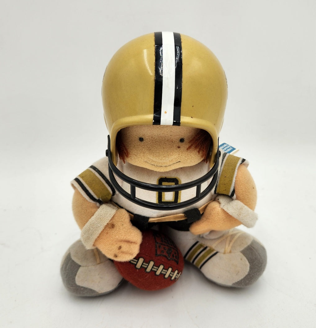 Vintage 1983 NFL Huddles Saints Plush Toy