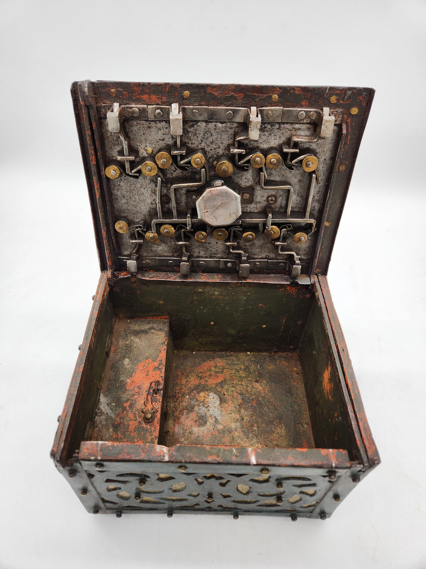 Multi-Point Steel Security Box c1890–1910