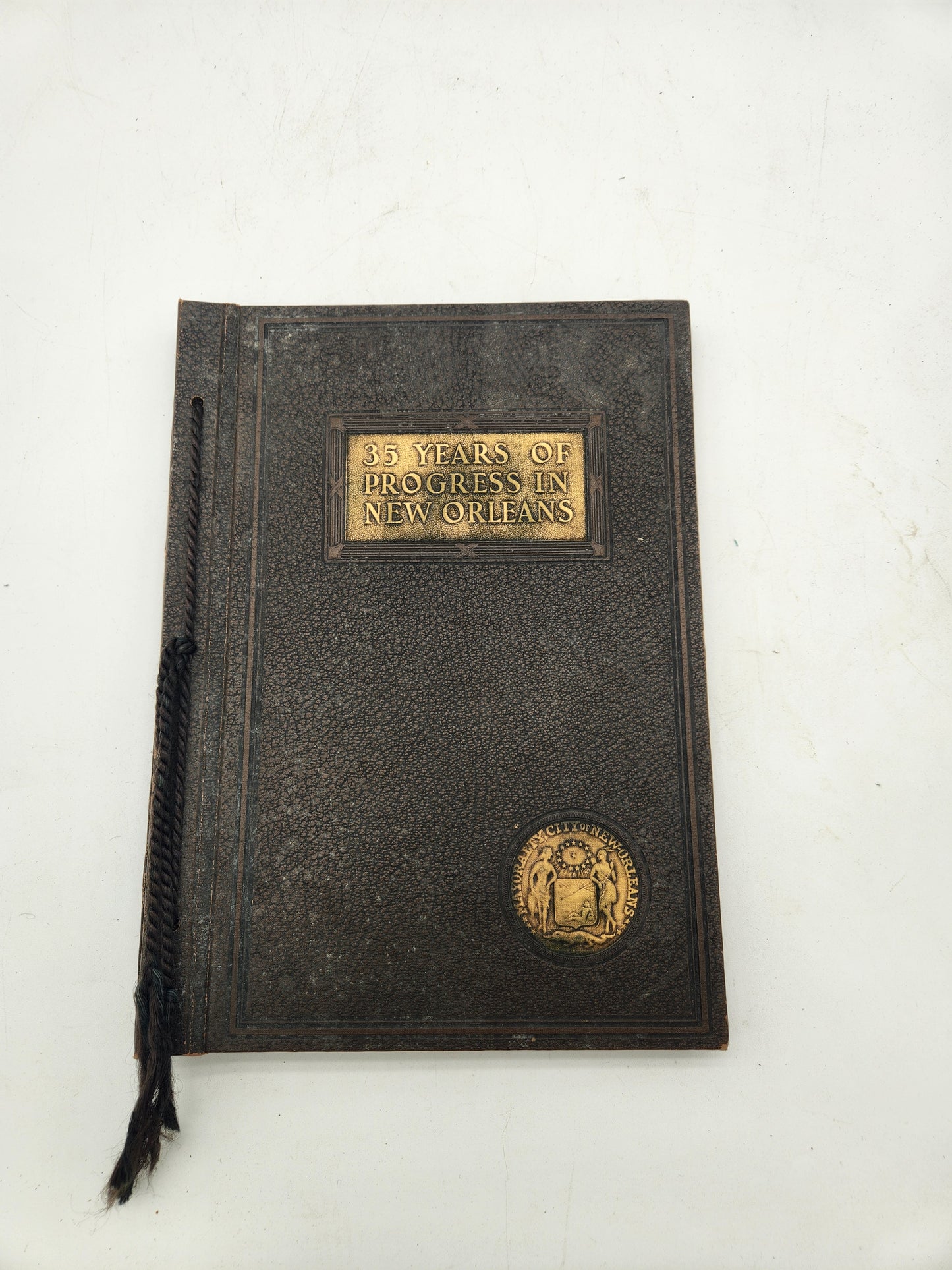 Rare 1930s "Thirty-five Years of Progress in New Orleans" - RDO Political History