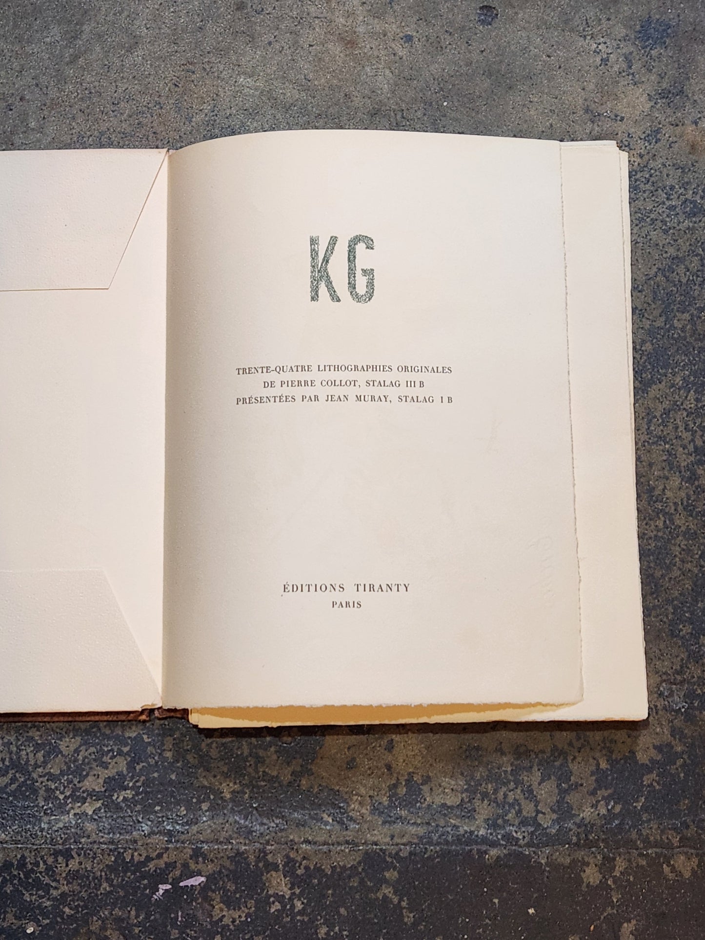 WWII POW Lithograph Portfolio (1945)