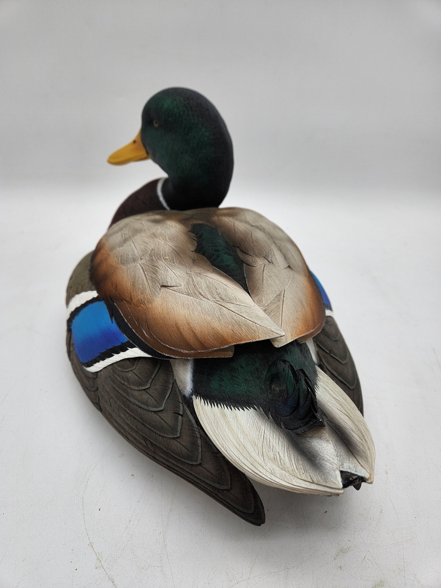 Ducks Unlimited 80th Anniversary Life-Size Carved Wood Display Decoy