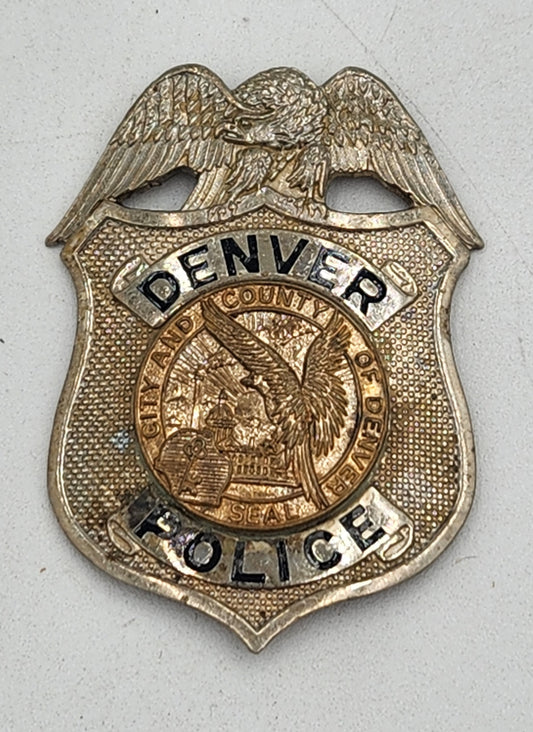 Vintage Denver Police Cap Badge