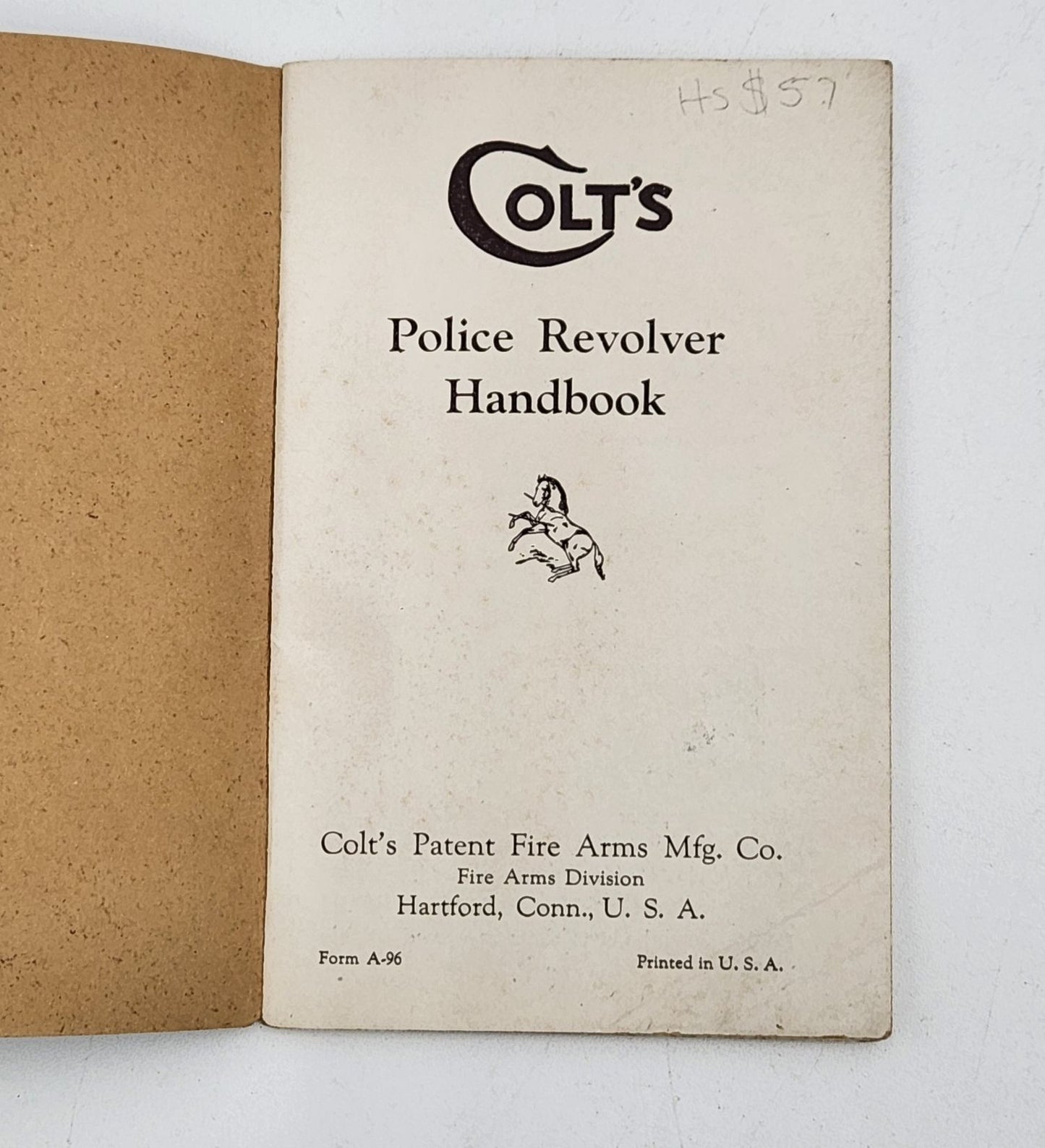 Colt's Police Revolver Handbook