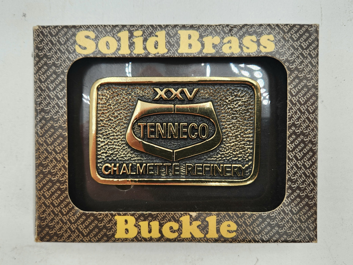 1979 Tenneco Chalmette Refinery Belt Buckle