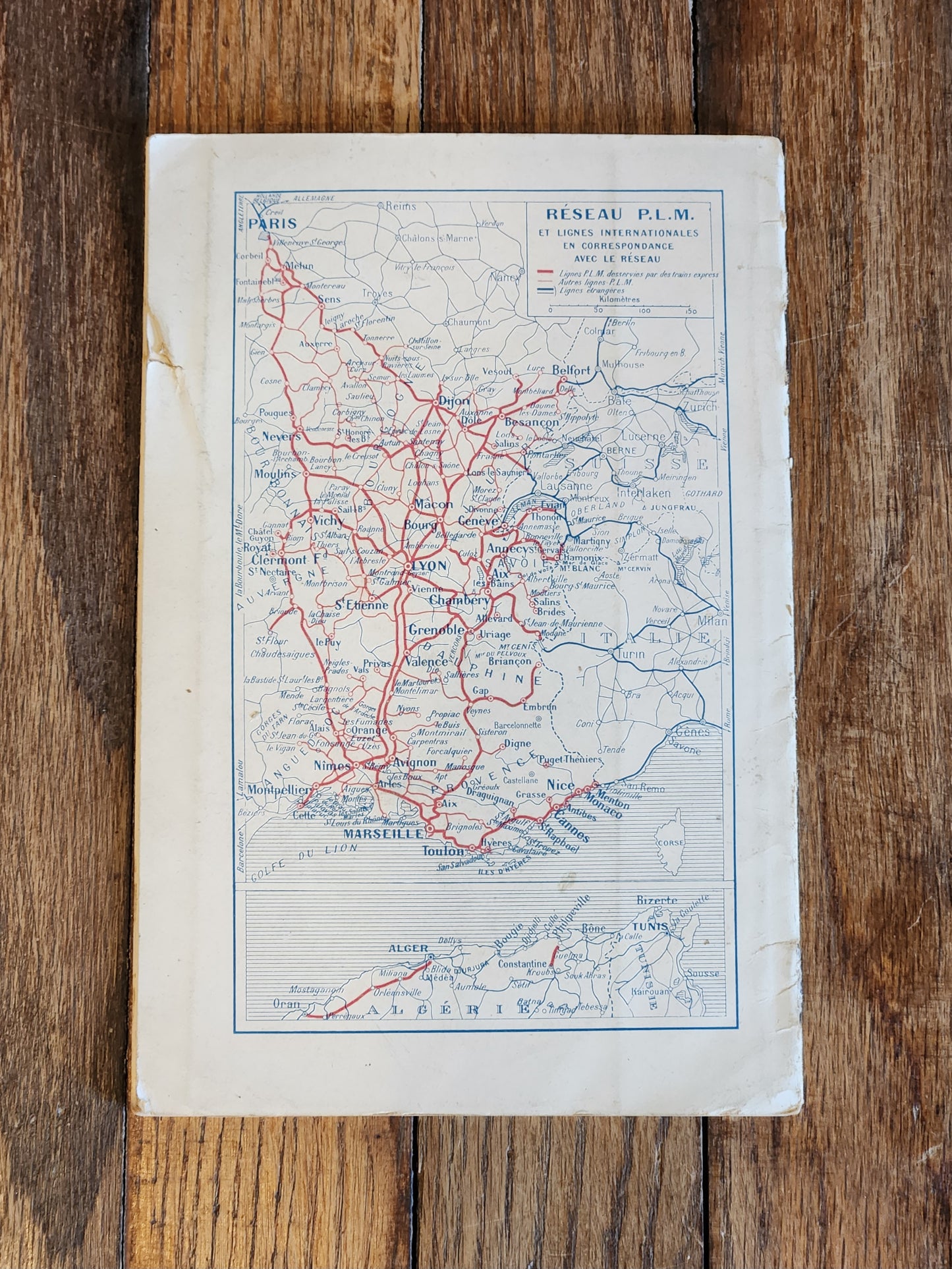 Antique French Railway Travel Brochure Jura Burgundy – Chemins de Fer de Paris à Lyon et à la Méditerranée (PLM) c.1910s-20s