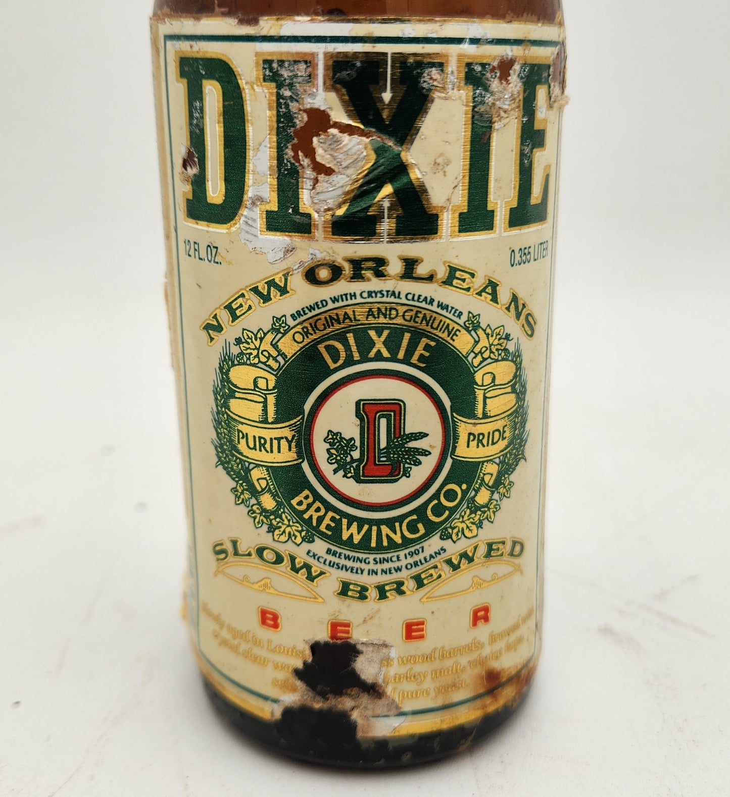 Dixie 45 Vintage Beer Bottle