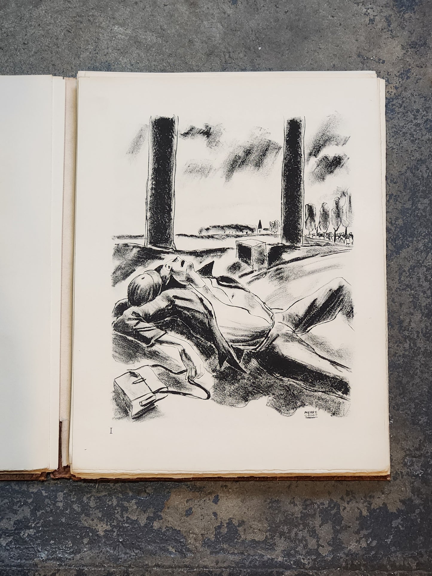 WWII POW Lithograph Portfolio (1945)