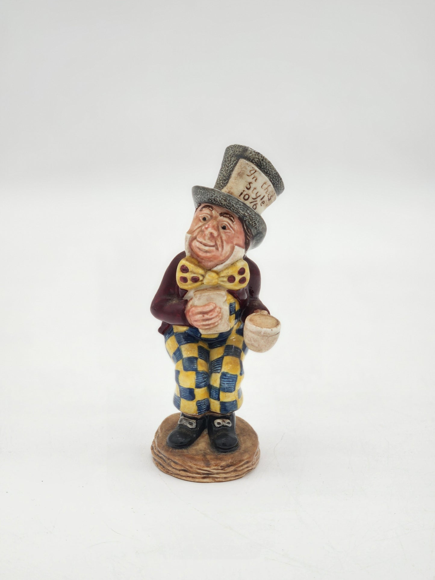Vintage Beswick Royal Doulton Alice Series Mad Hatter Figurine 1974 England