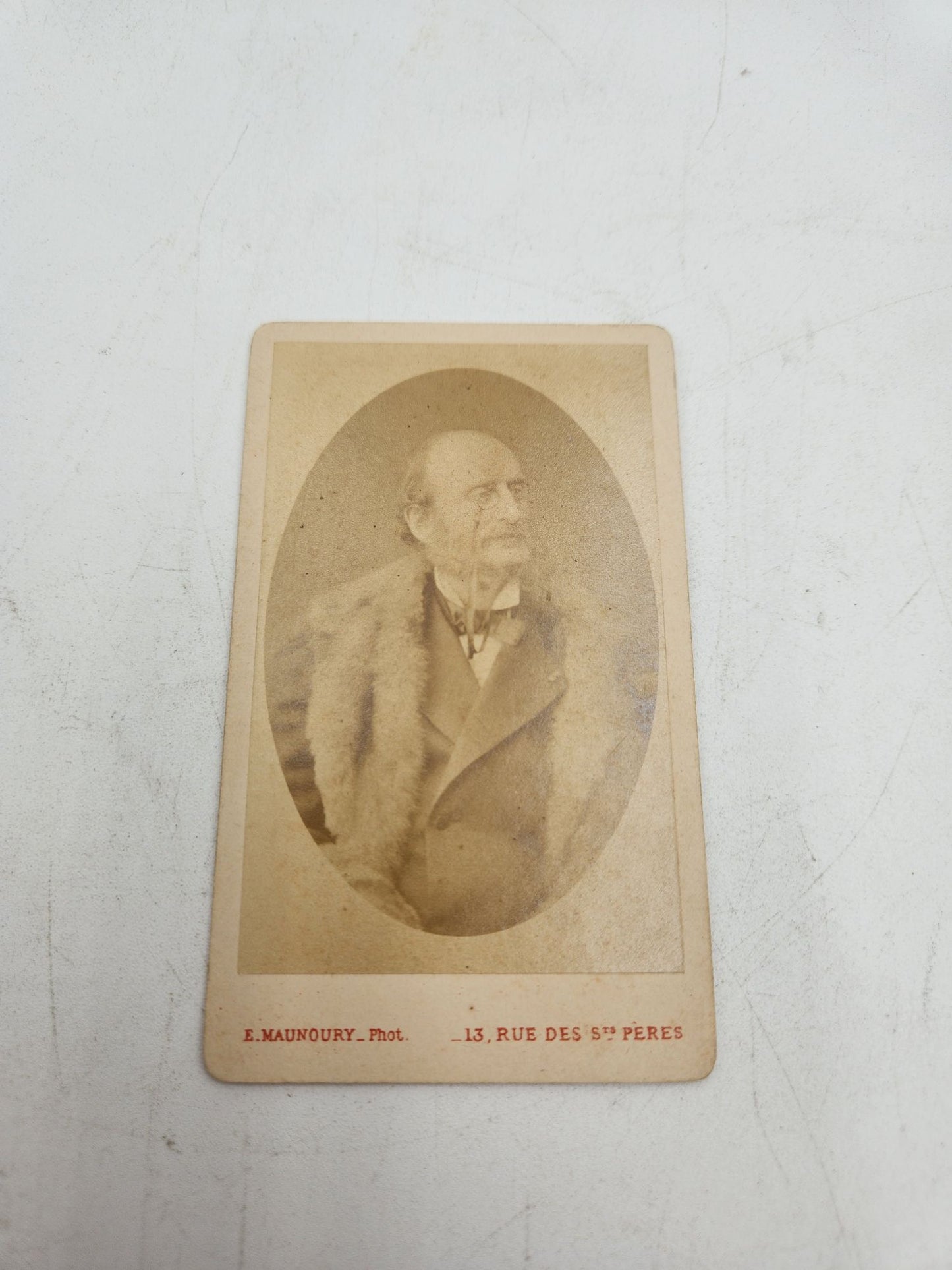 CDV Jacques Offenbach French composer