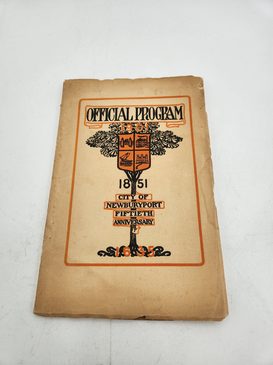 1901 City of Newburyport Fiftieth Anniversary Official Program