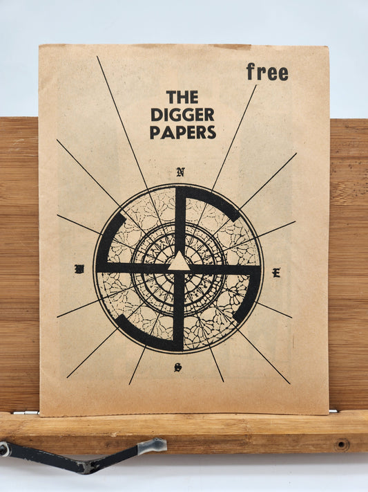 1968 The Digger Papers Haight-Ashbury San Francisco Counterculture Anarchist Rare