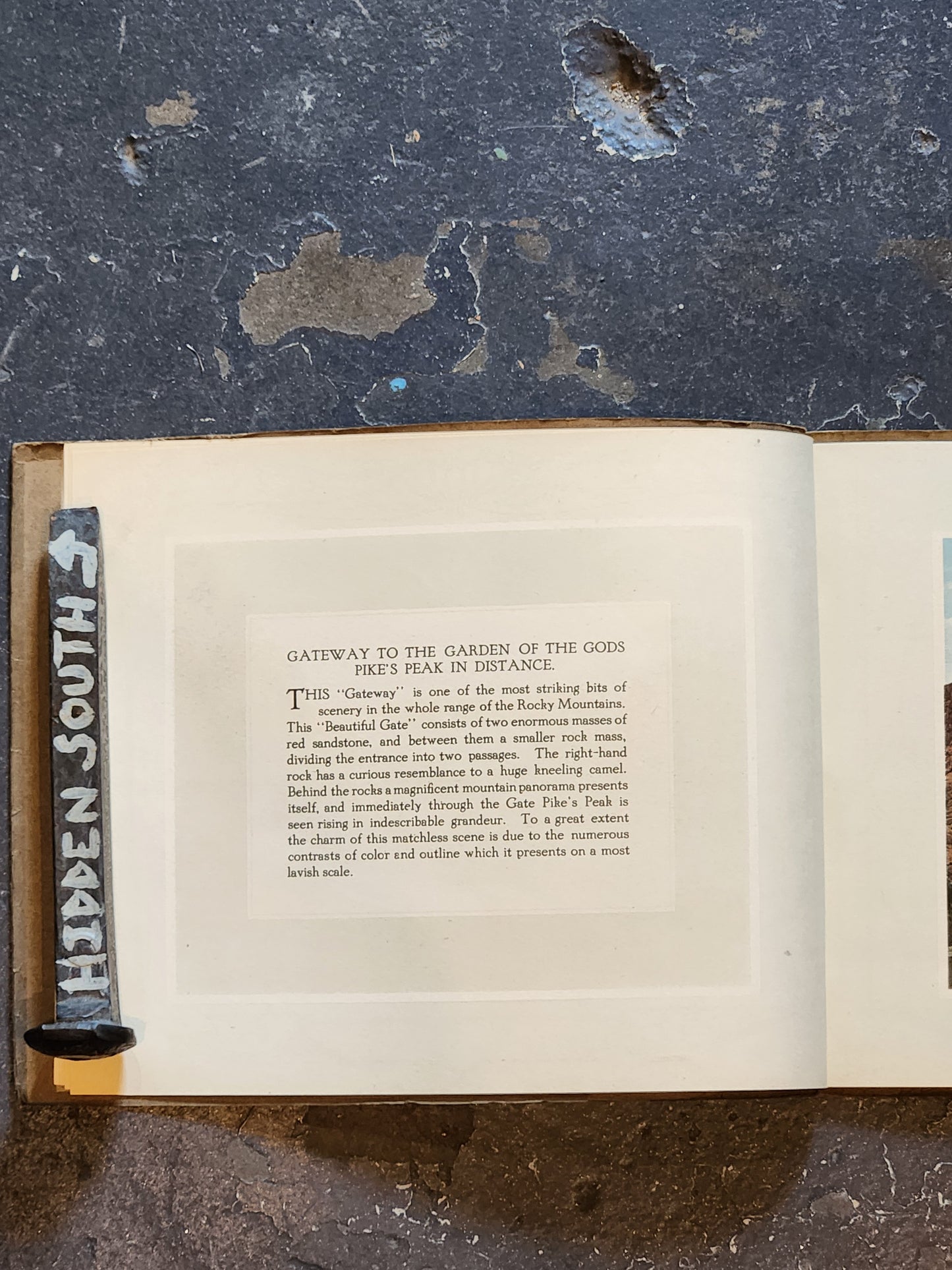 Antique The Pike’s Peak Region Scenic Gems Souvenir Photo Booklet – H. H. Tammen Co. Denver – c.1910s–20s